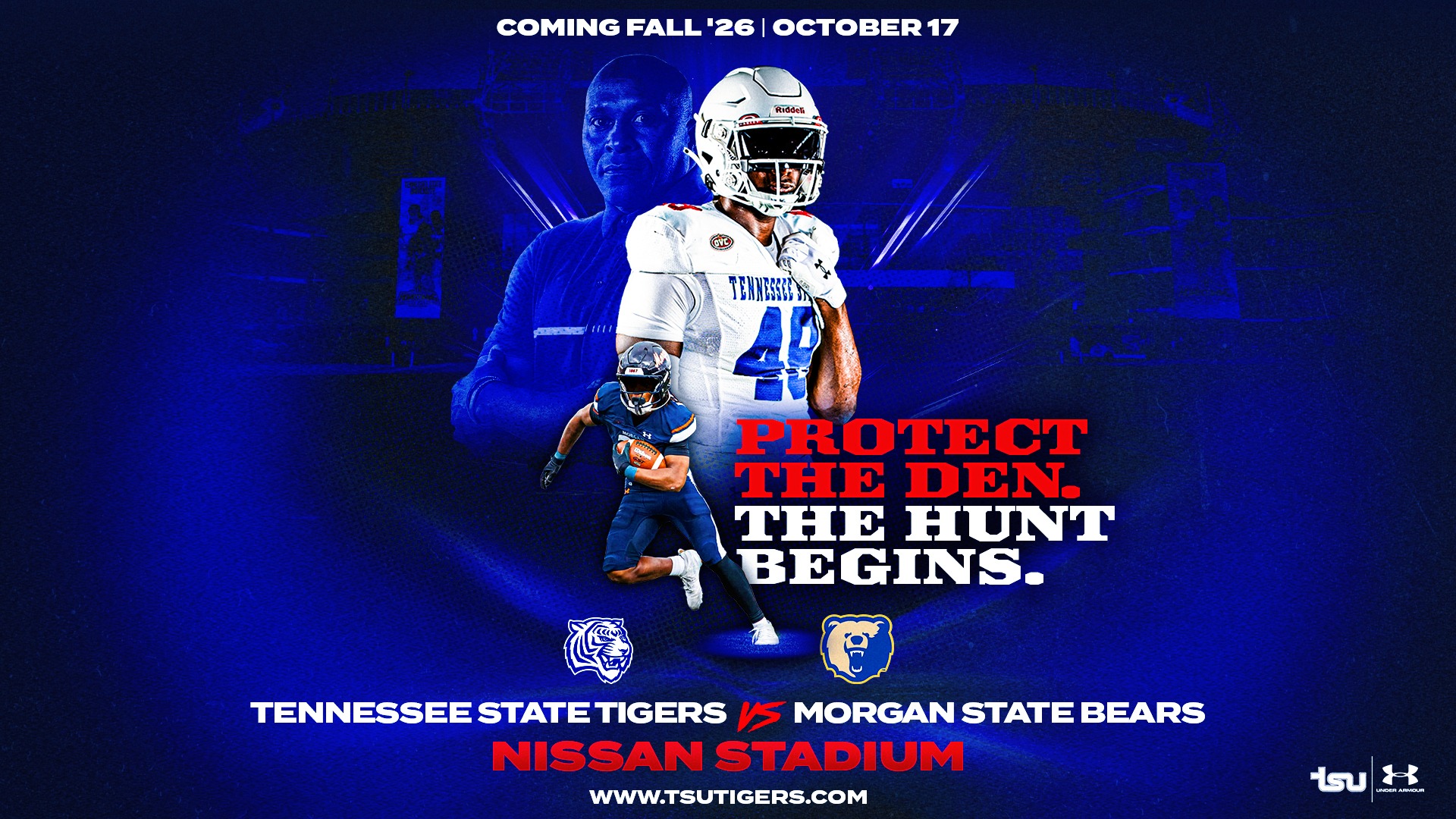 Football vs Morgan State Graphic
