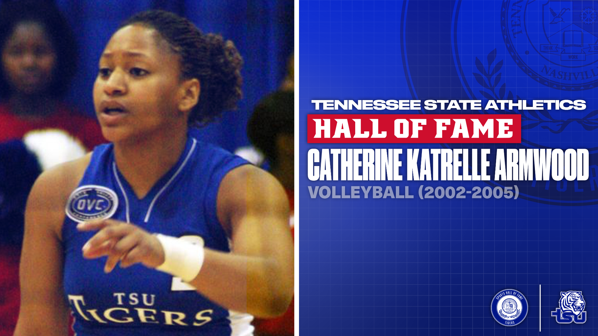 TSU HOF: Catherine Katrelle Armwood —Volleyball