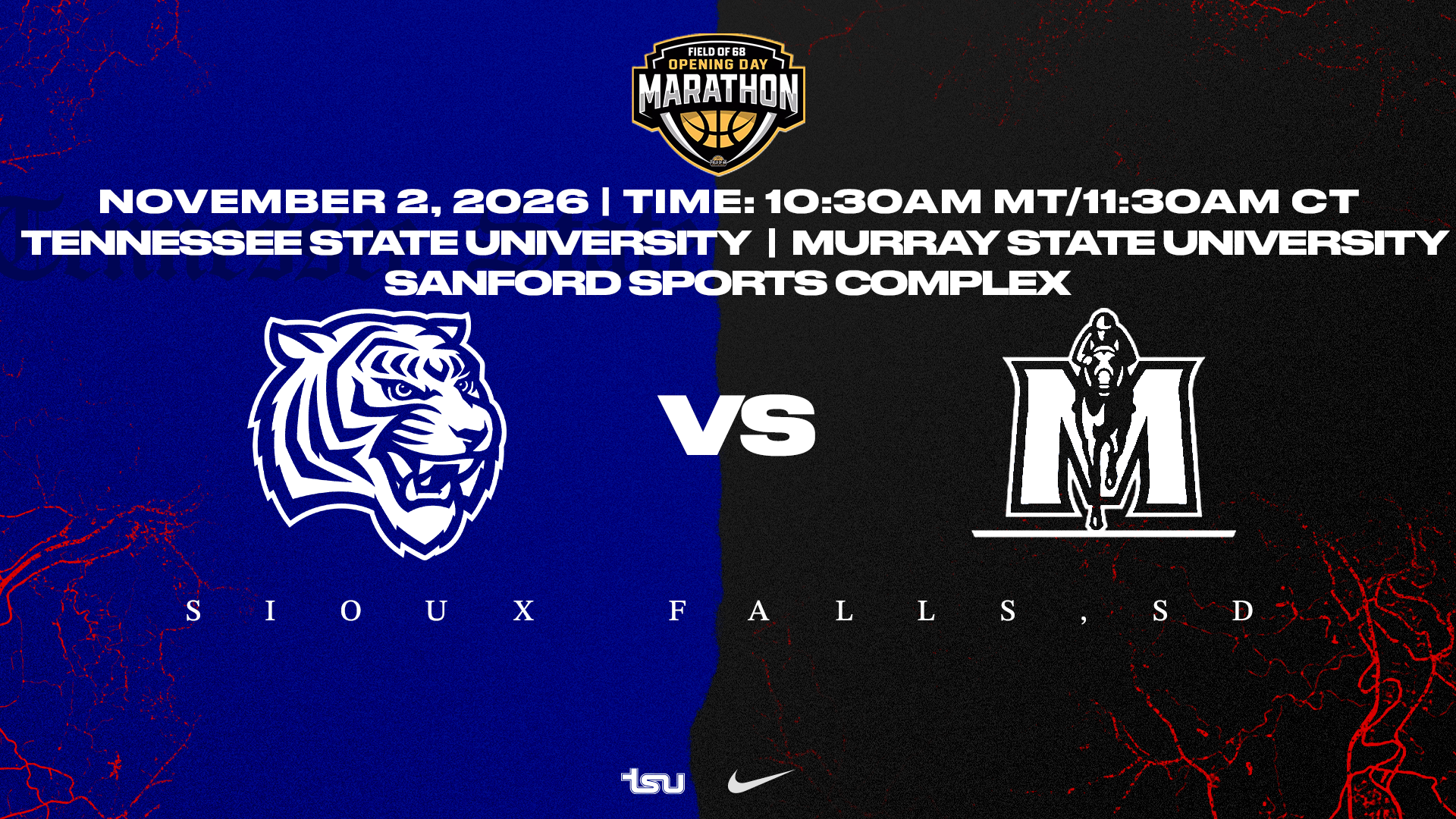TSU vs Murray State Field of 68