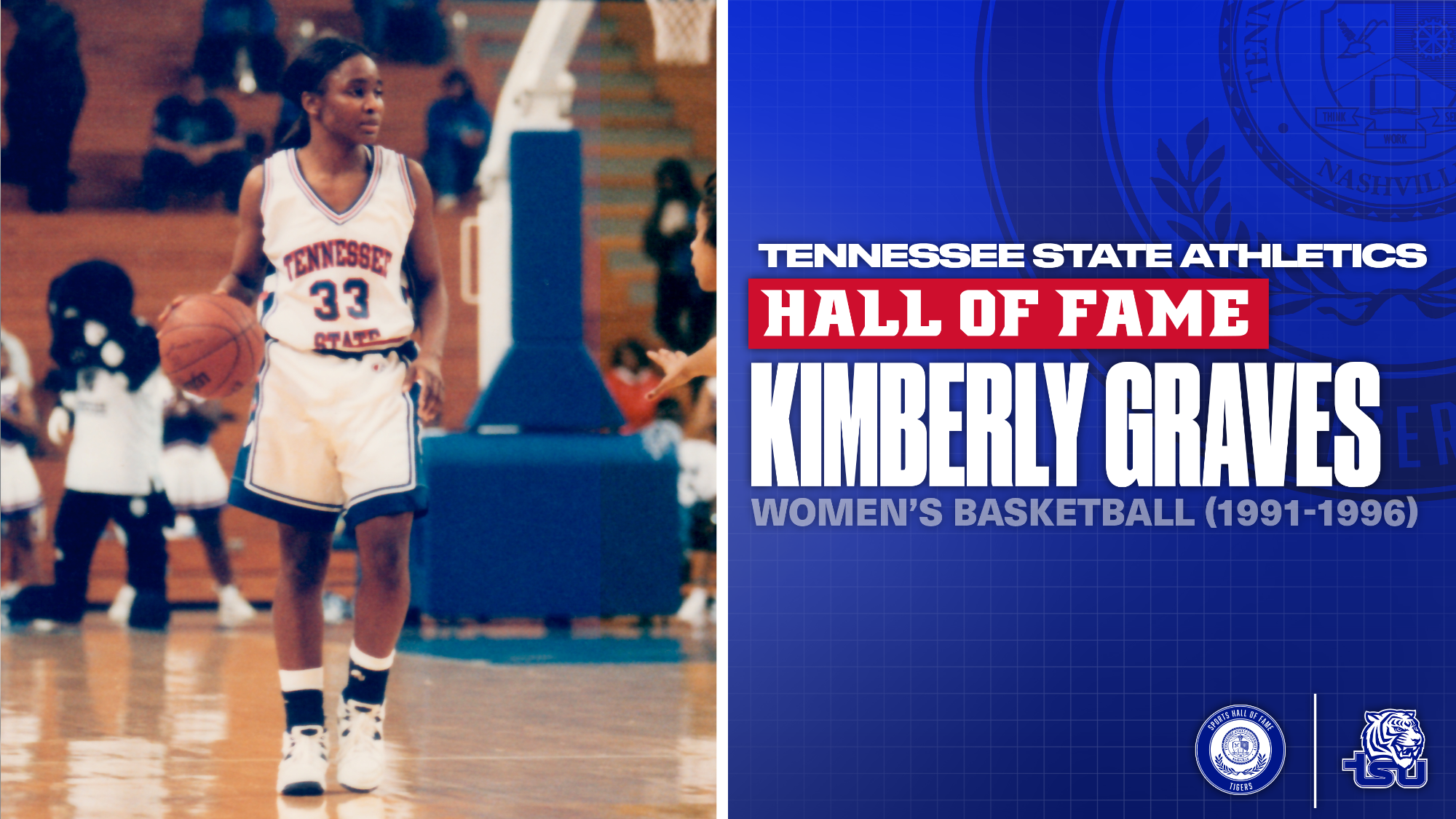 TSU HOF: Kimberly Graves | Women’s Basketball | 1991-96
