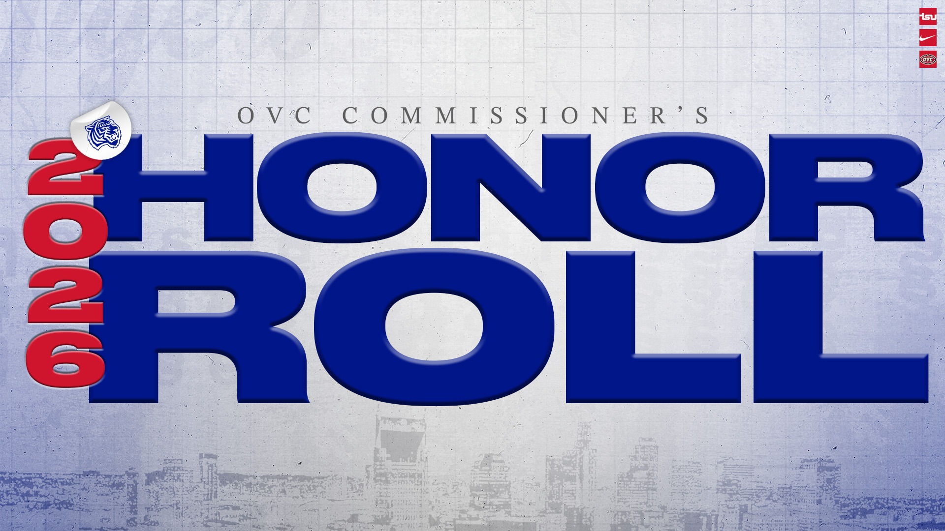 2026 OVC Commissioner's Honor Roll