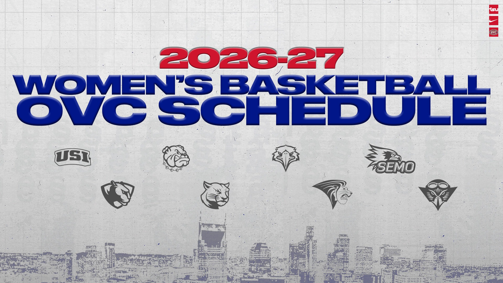 2026-27 WBB OVC Schedule