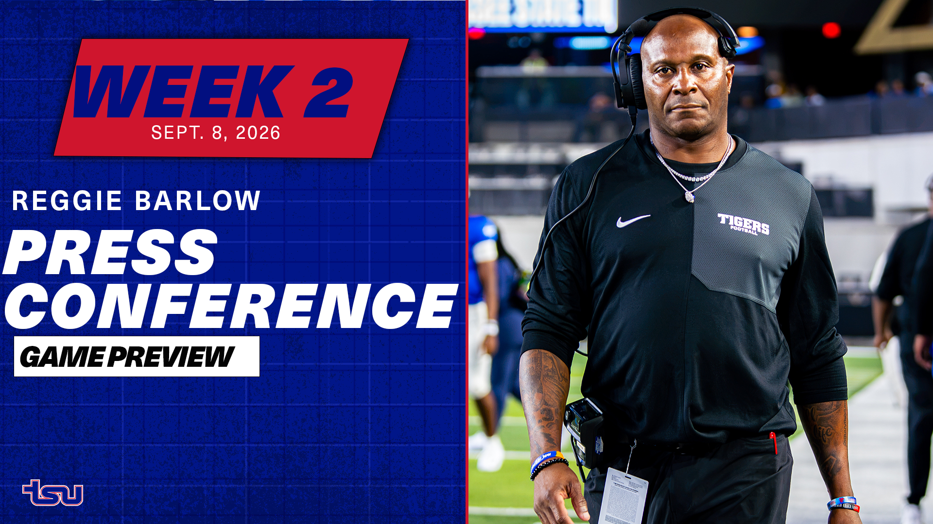 Reggie Barlow Weekly Press Conference vs Alabama A&M