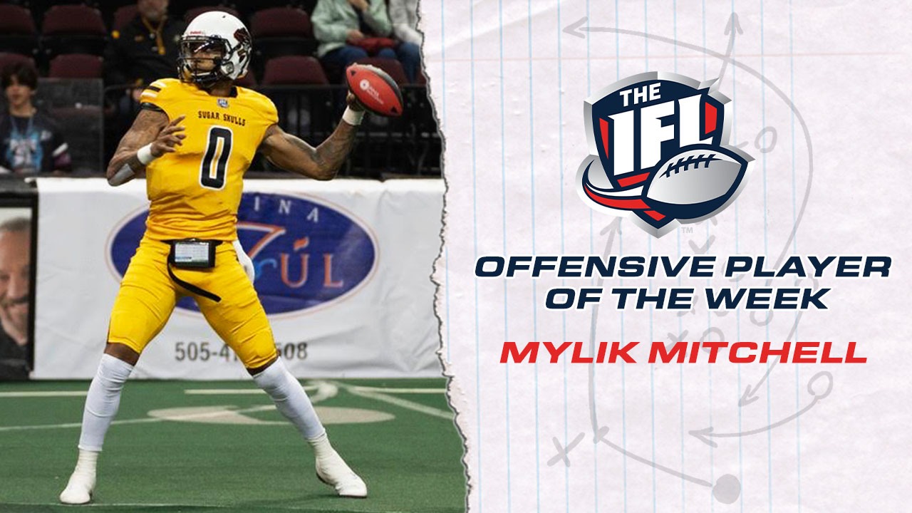 Mylik Mitchell Named Indoor Football League Offensive Player of the