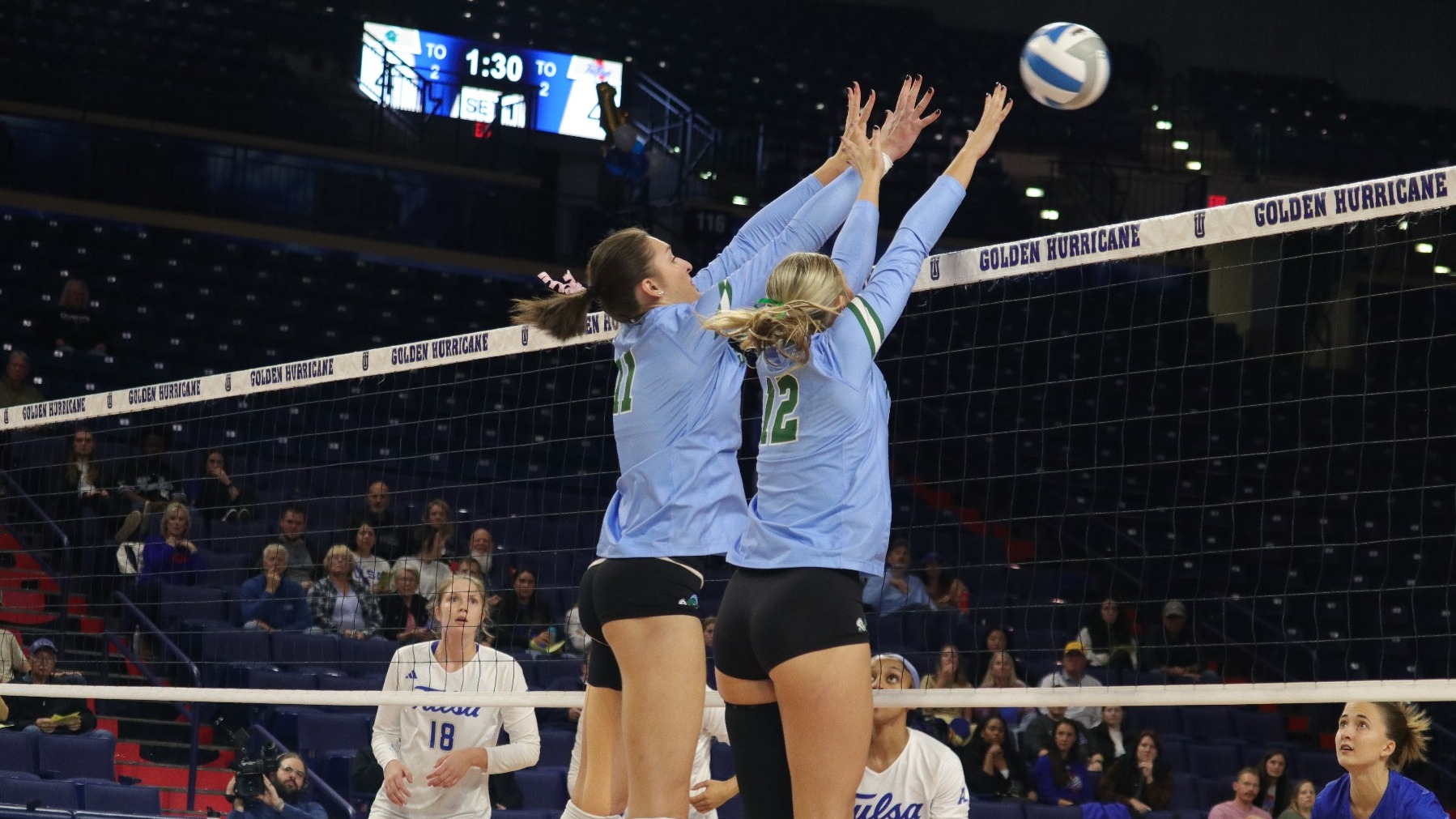 Tulane Volleyball Concludes Conference Road Campaign with Loss to Tulsa