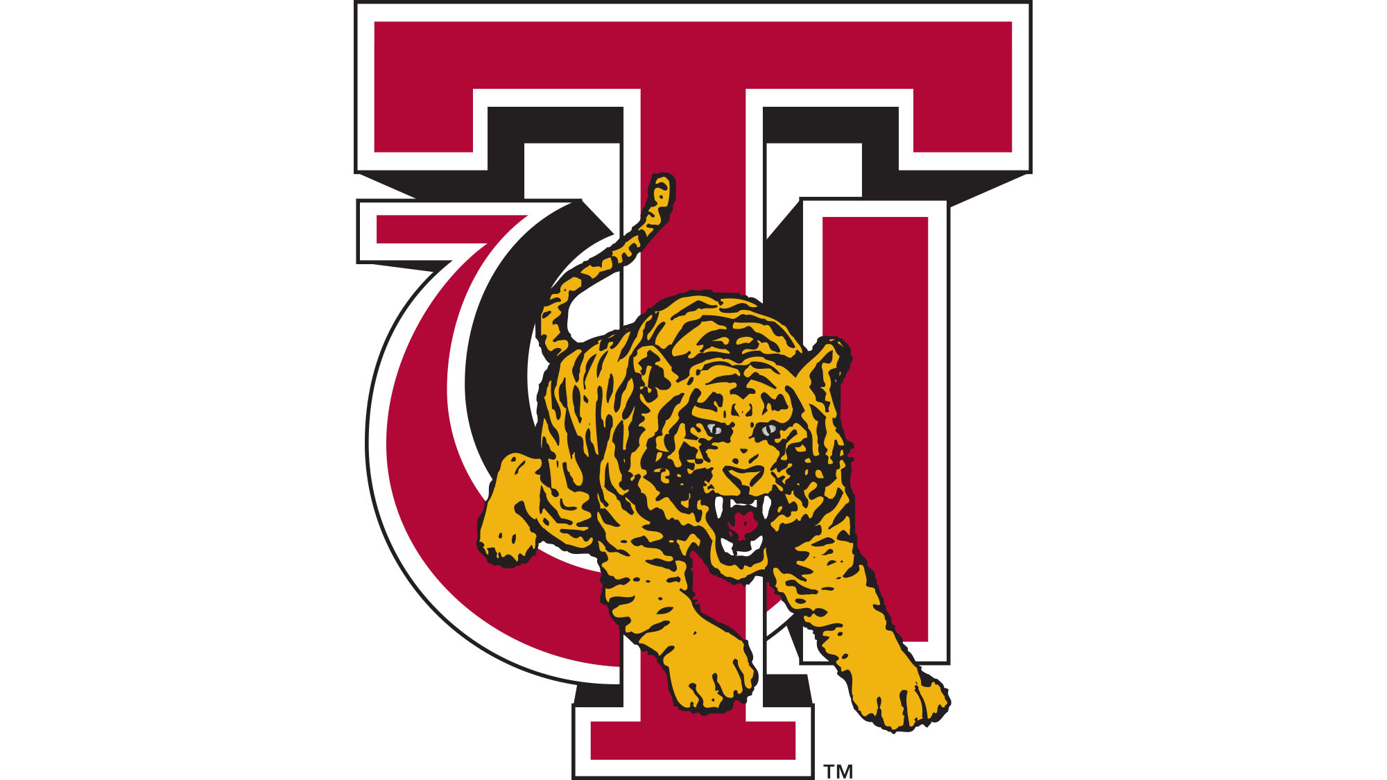 Tuskegee Athletics Logo-White