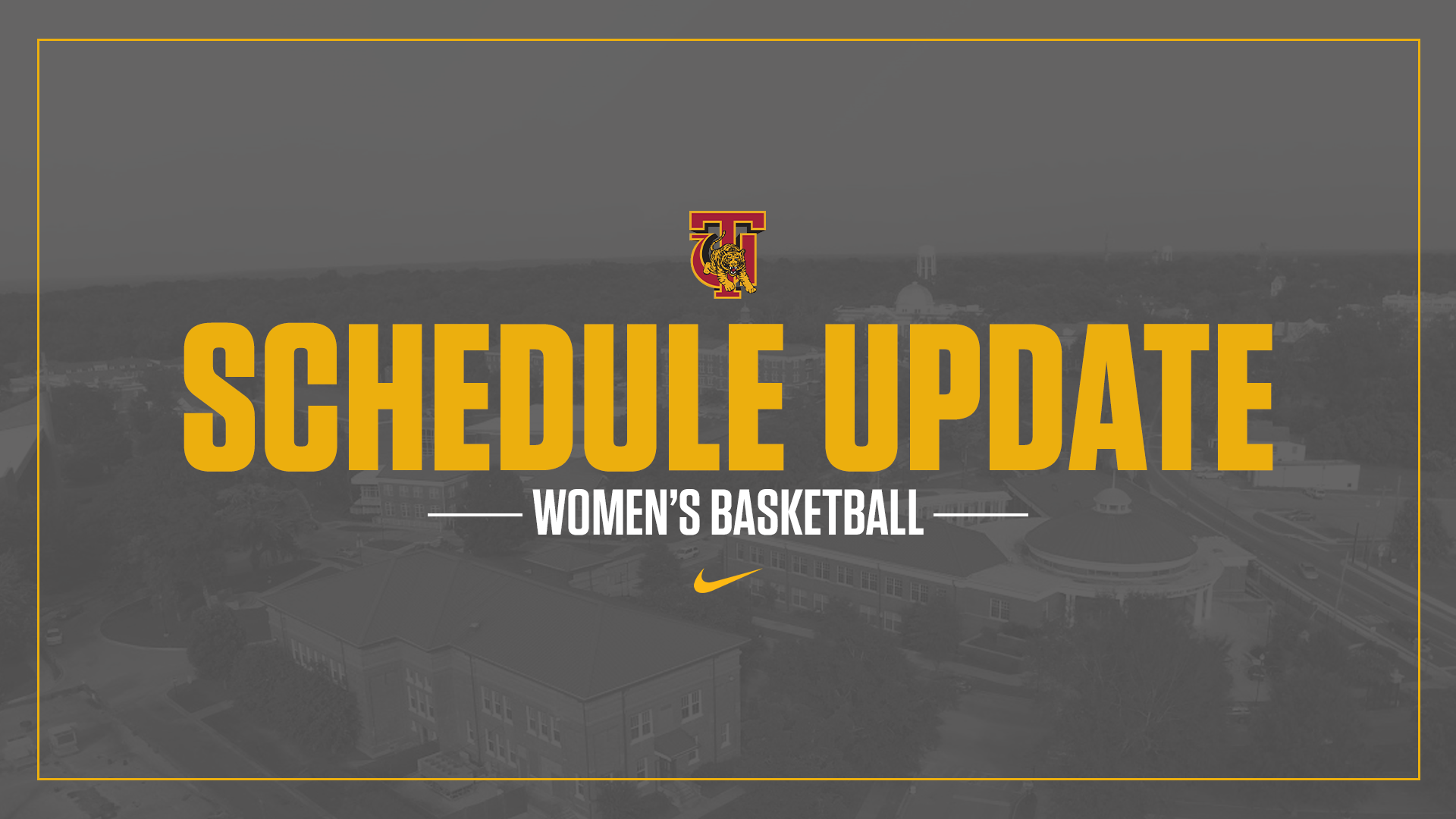 WBB Schedule Update 12.8