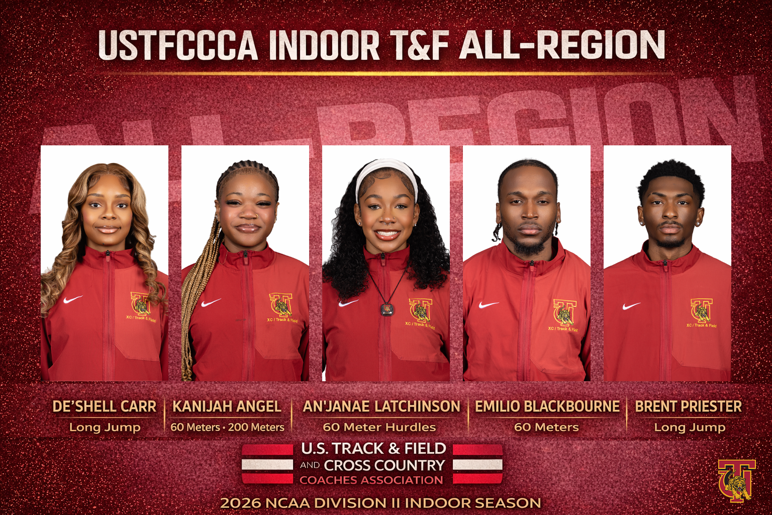 USTFCCCA All-Region Indoors 2026