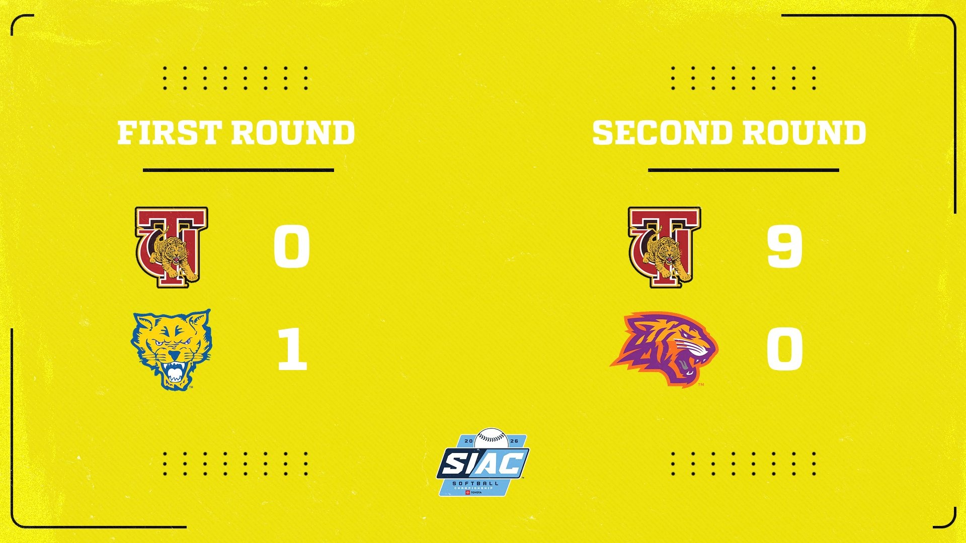 First Day SIAC SB Champ. scores 2026