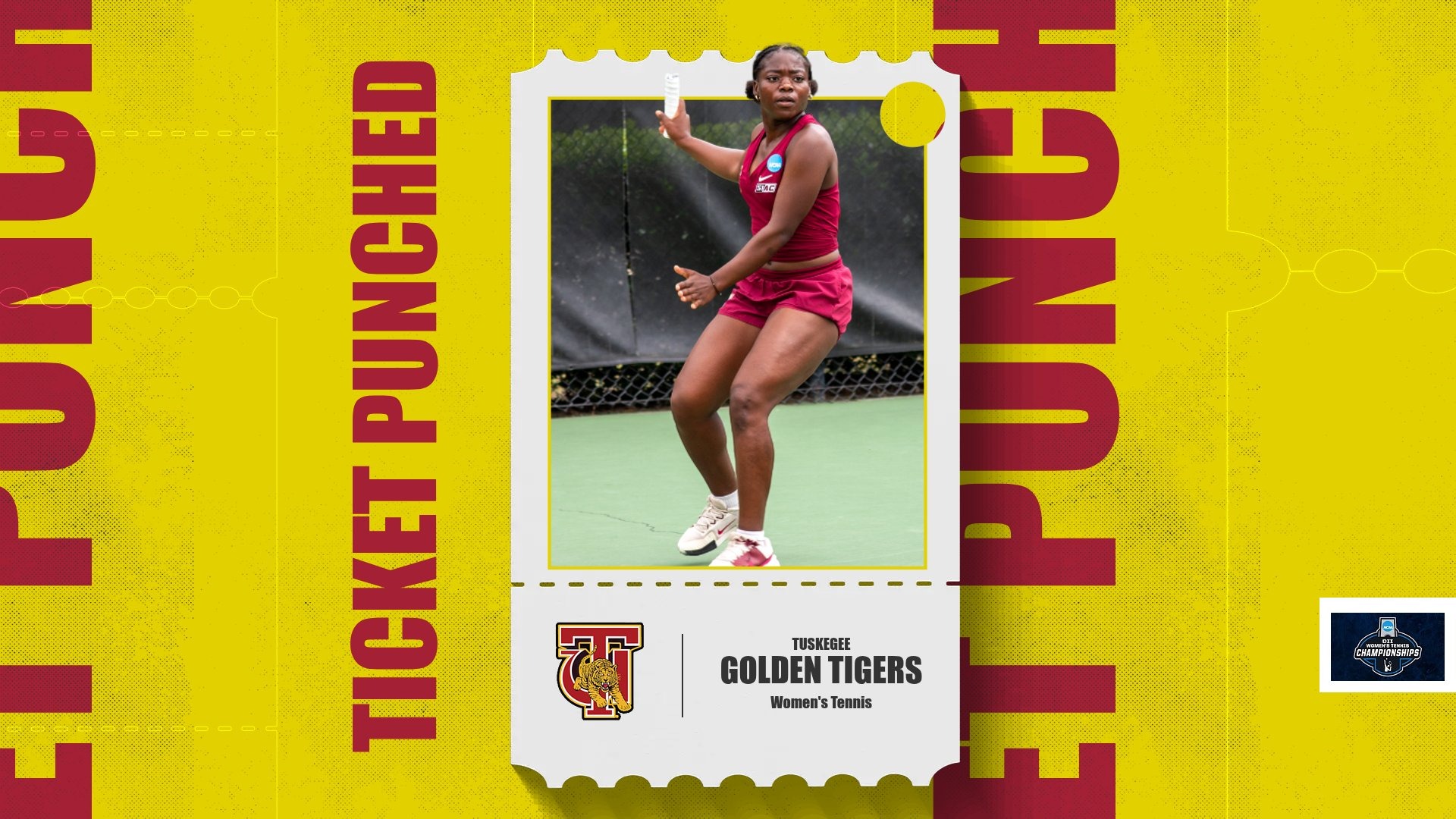 Women's Tennis NCAA ticket punched 2026