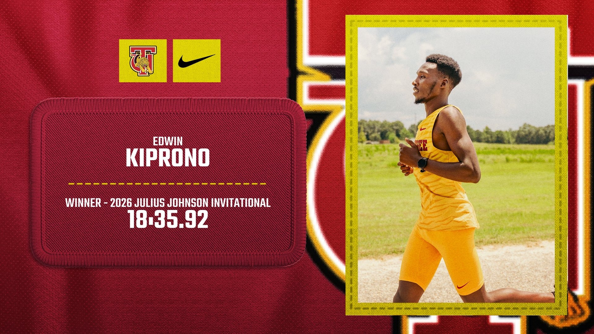 Kiprono wins Julius Johnson Invitational 2026