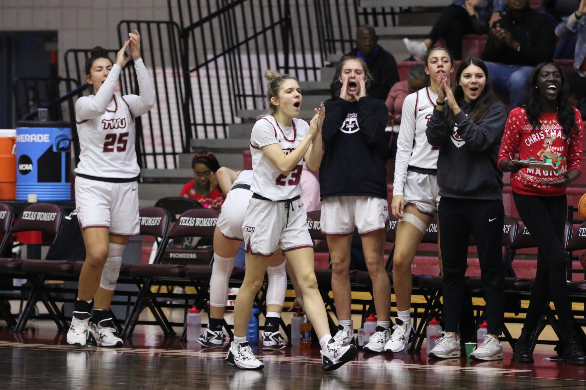 PIONEERS RISE HIGHER IN D2SIDA AND WBCA NATIONAL POLLS Texas Woman's