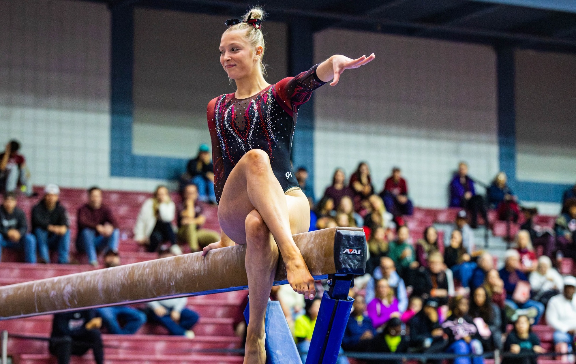 SOFIA ON BEAM DURING JAN. 16 MEET 