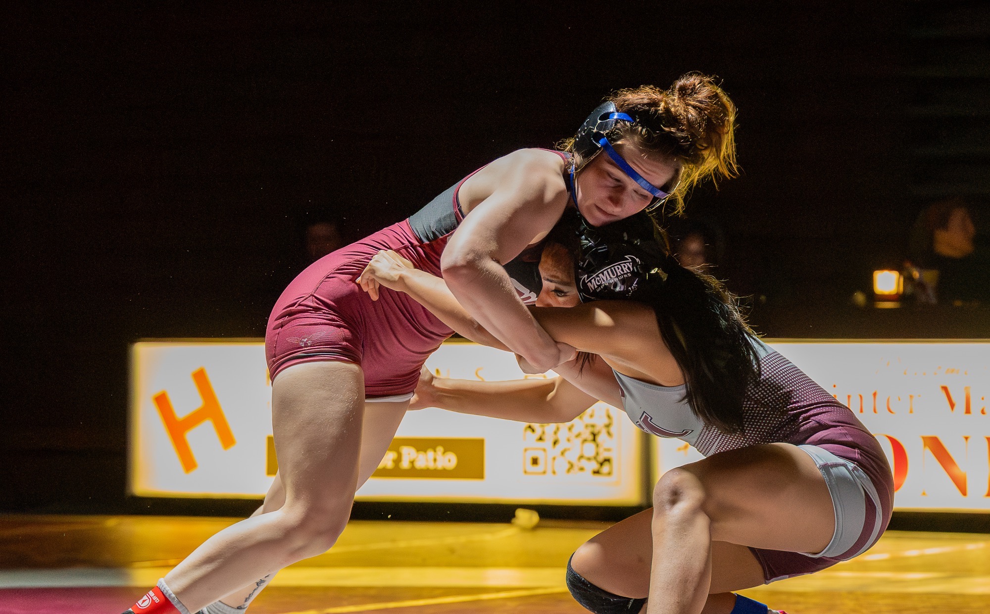 Brooke Zejda first home dual vs McMurry