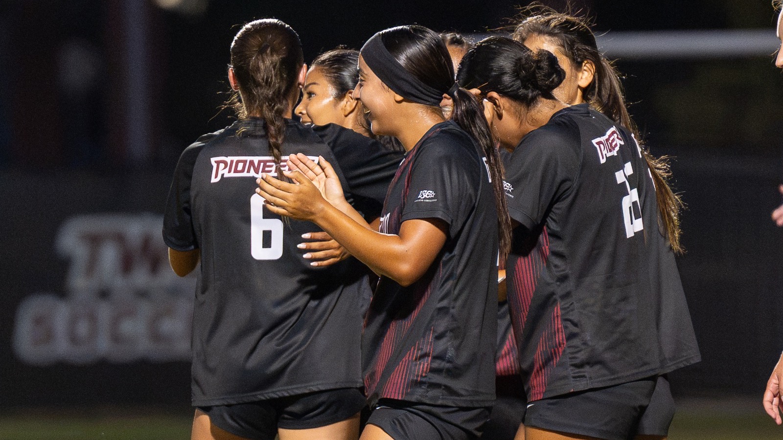 TWU celebrates vs OC