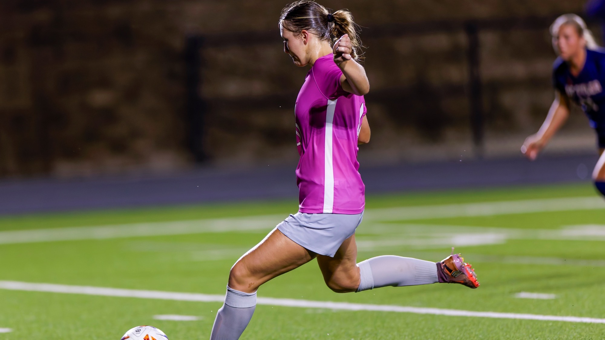 Mardie Frye vs UT Tyler PK shot