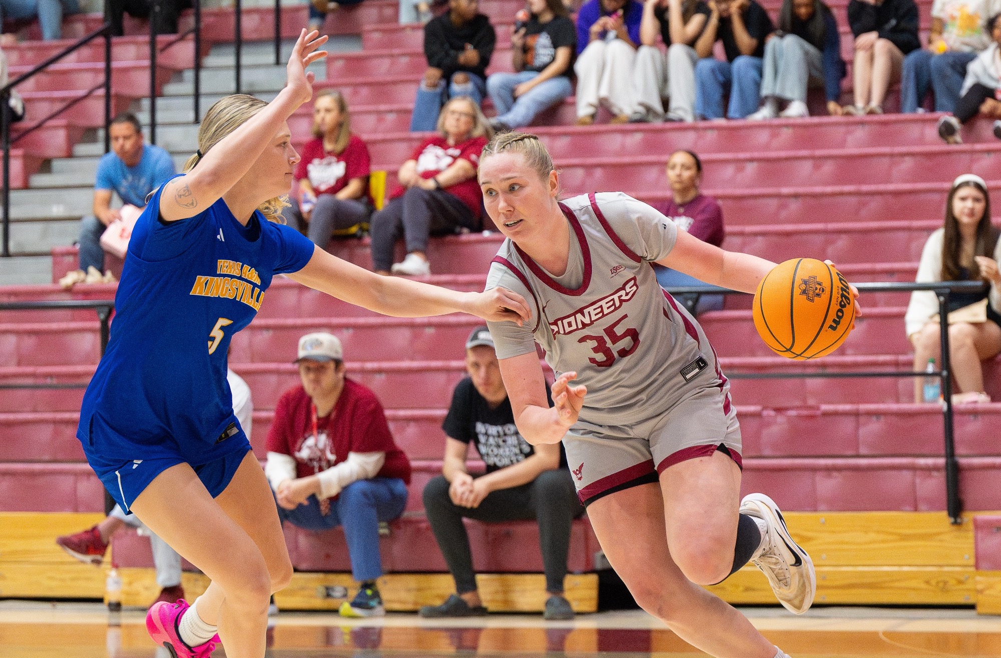 Gabby vs TAMUK Senior Day 1