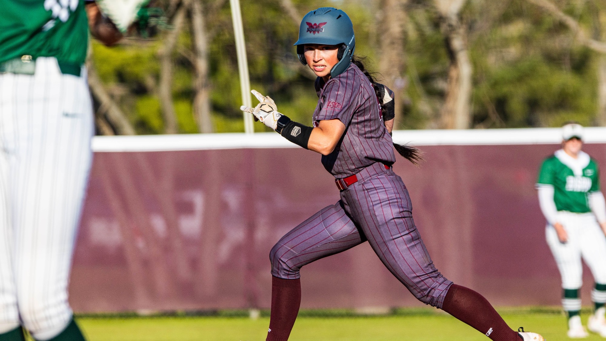 Riley running base