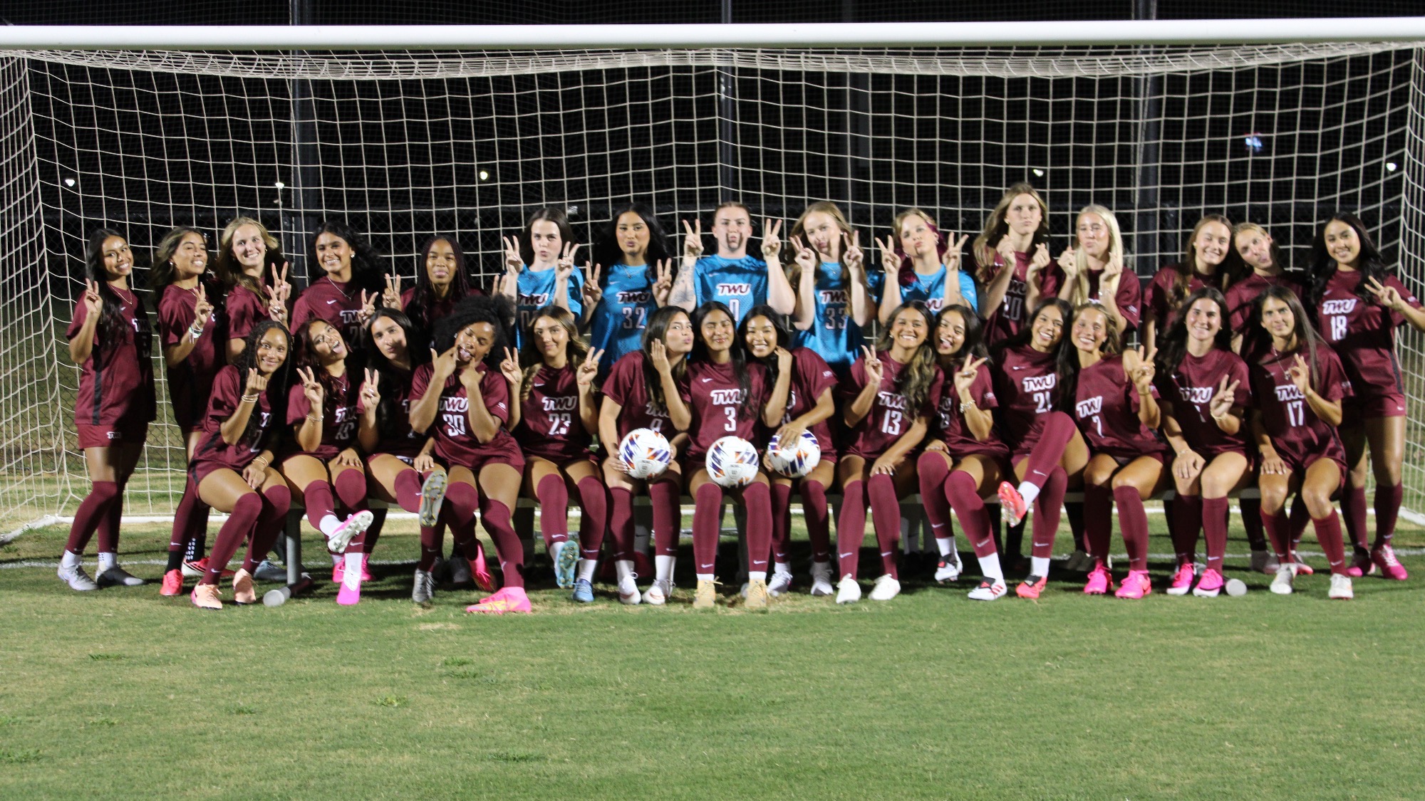 Silly soccer team photo 2026