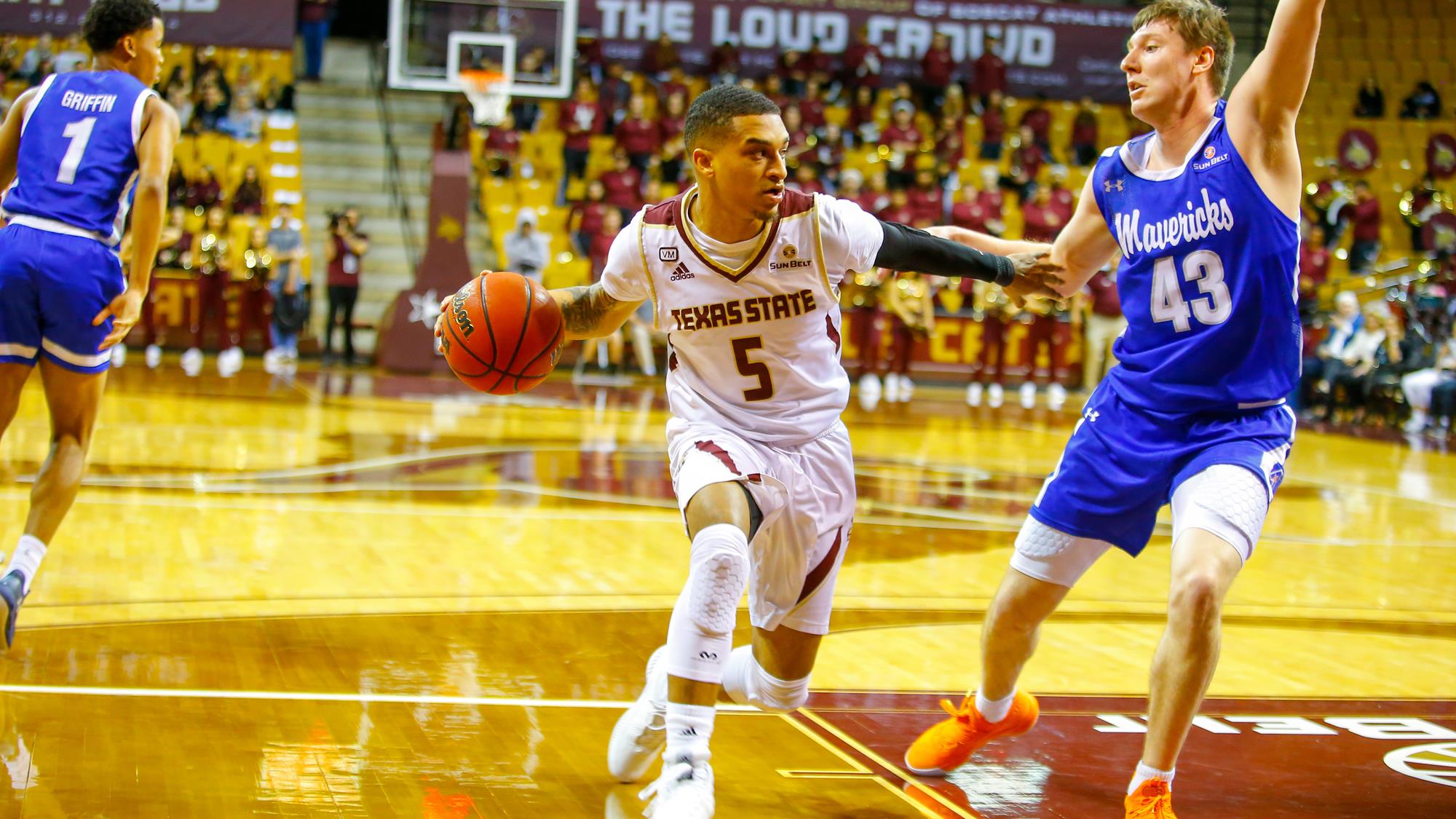 Marlin Davis Men's Basketball Texas State Athletics