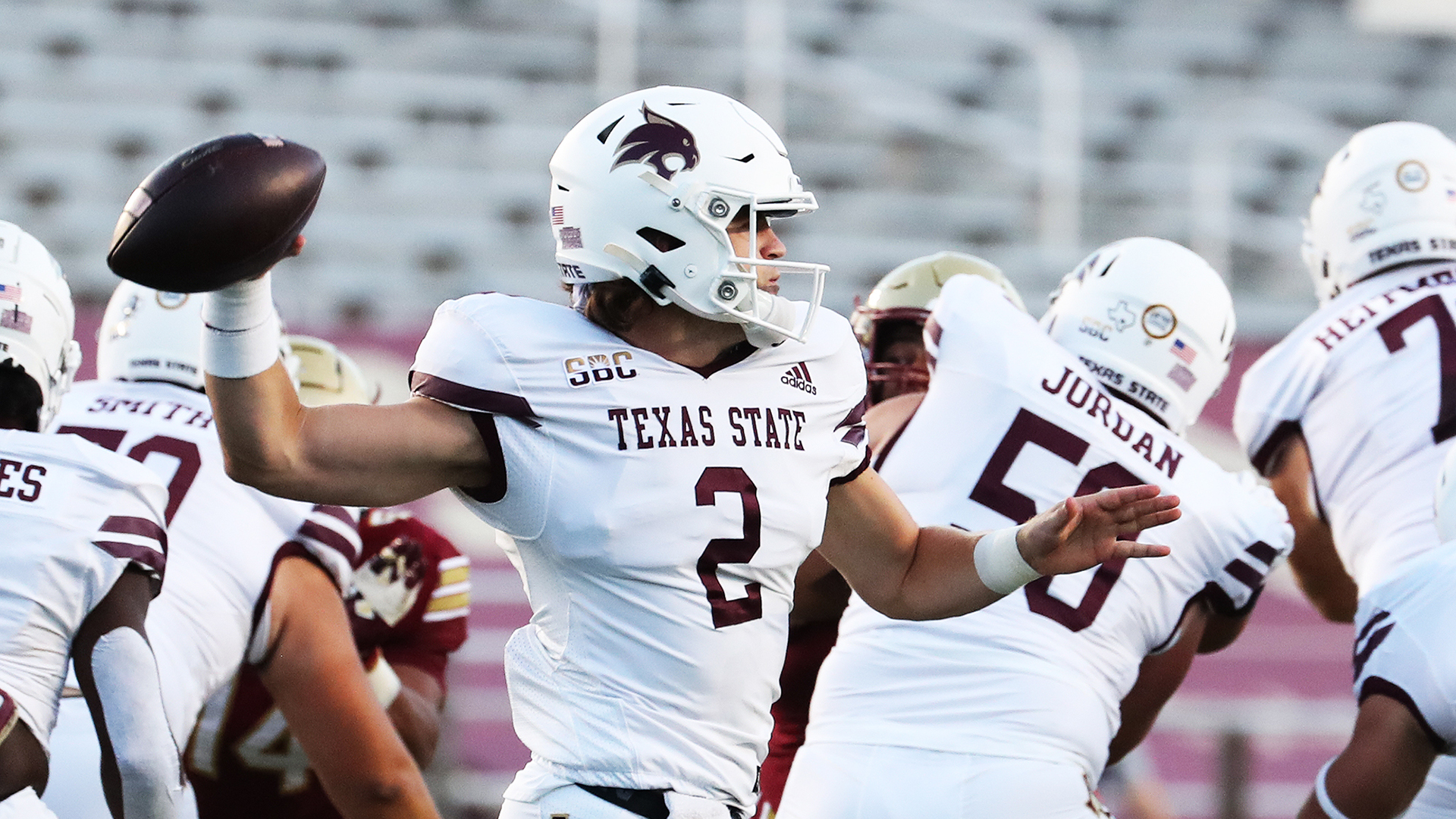 Brady McBride Football Texas State Athletics