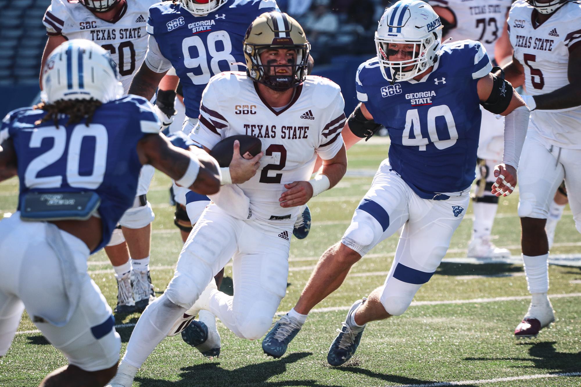Brady McBride Football Texas State Athletics