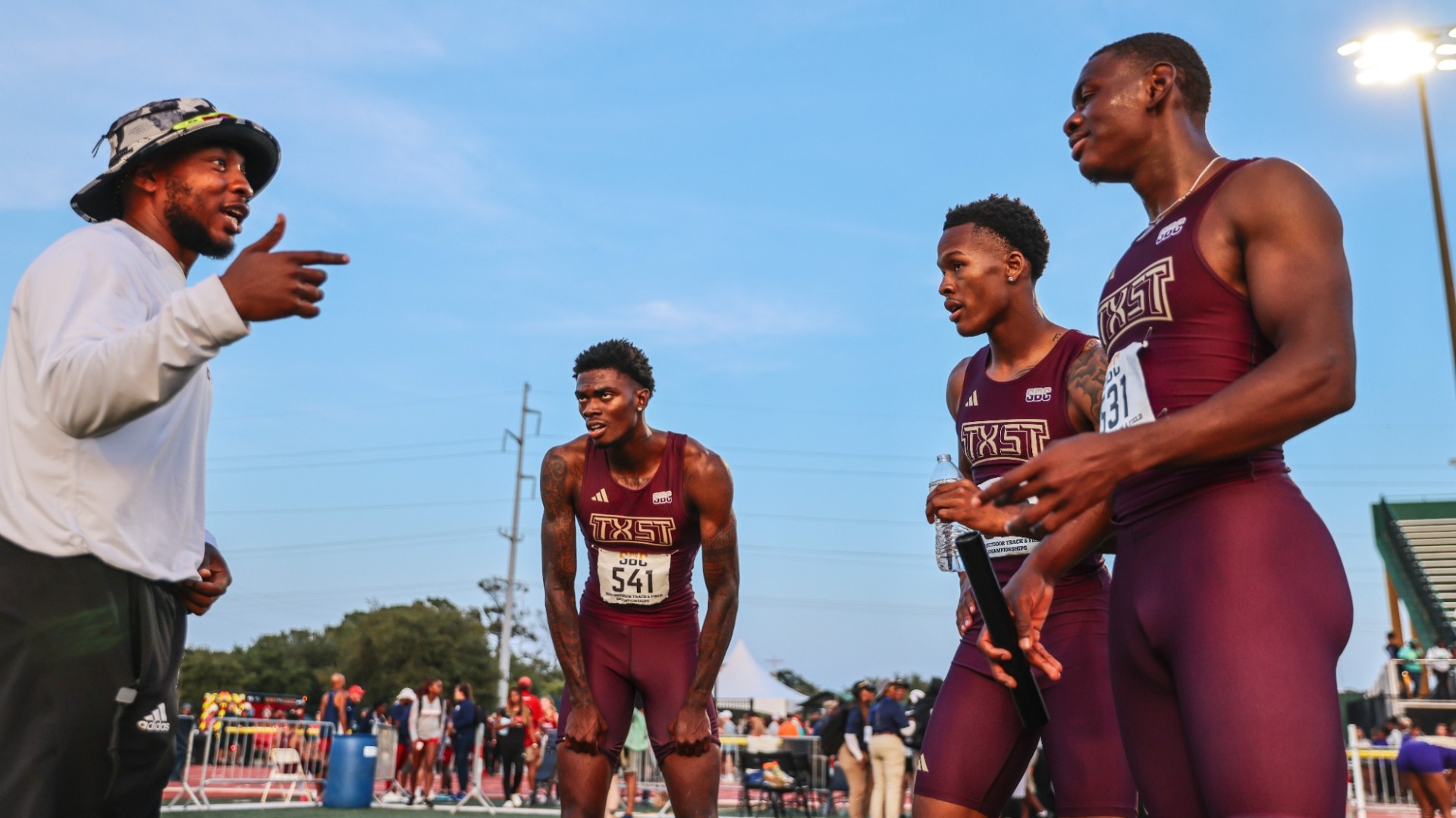 West, Kelly, Yancy, Coach Edgerton