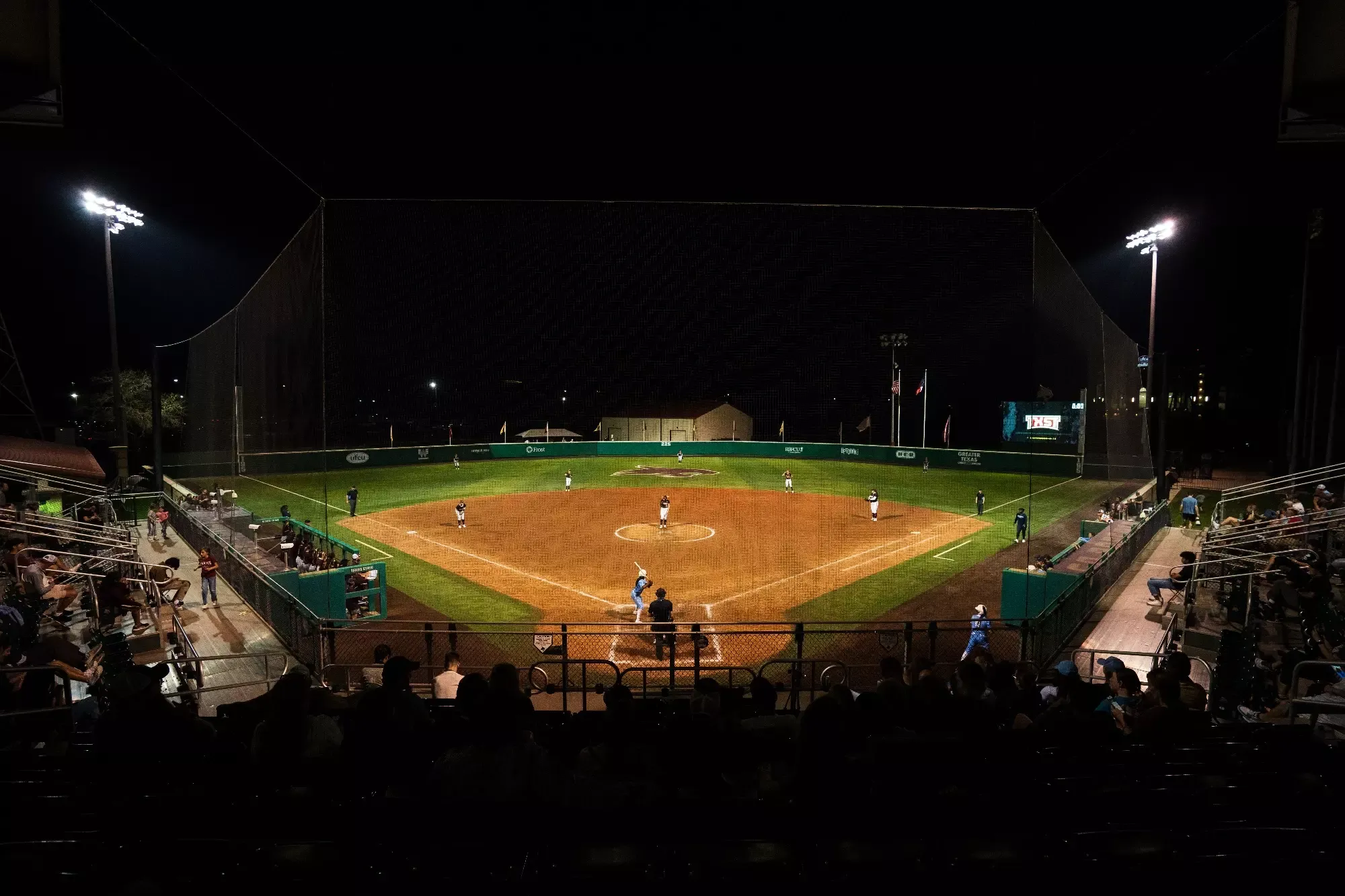 Bobcat Softball Stadium.
