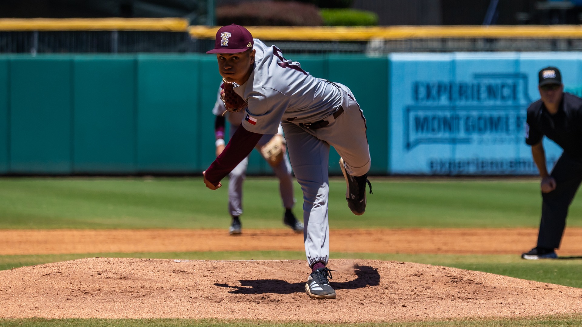 Texas State during the Sun Belt Baseball Championships at Riverwalk Stadium on May 21, 2025 in Montgomery, Alabama. (Photograph by AJ Henderson / Sun Belt Conference)