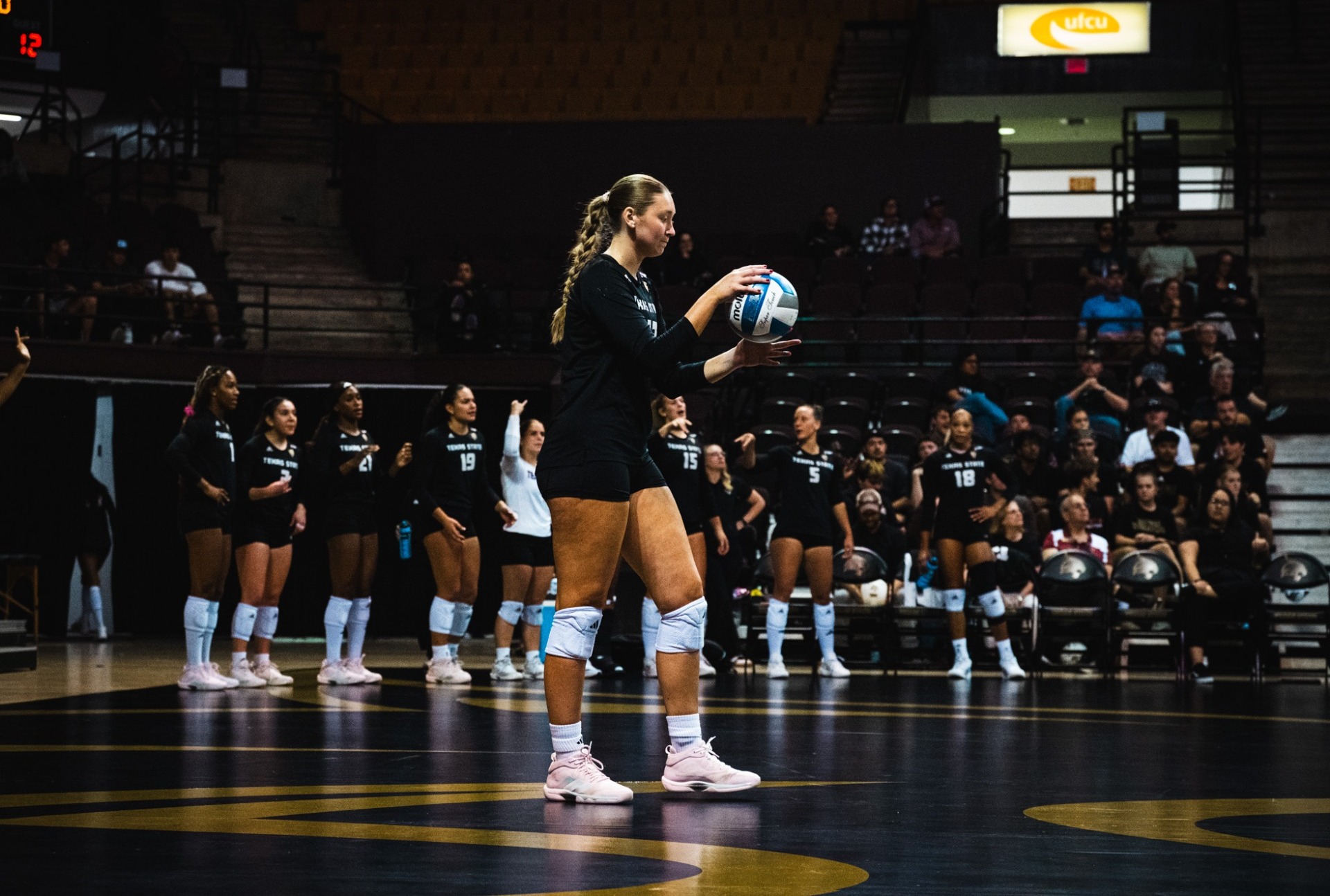 Anna Blaine Preparing to Serve