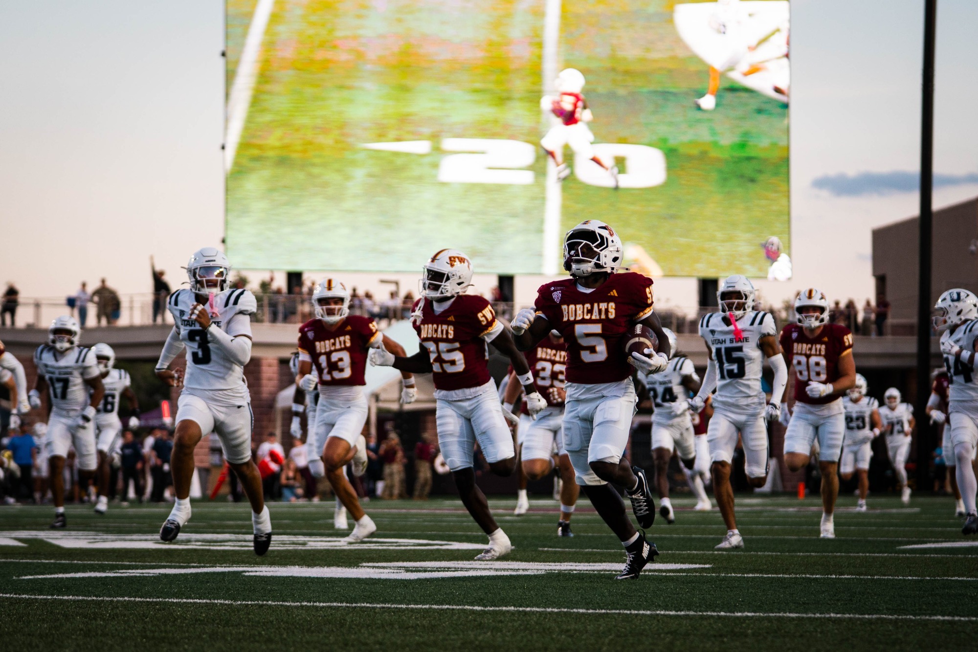 Jaylen Jenkins Kick Return Touchdown