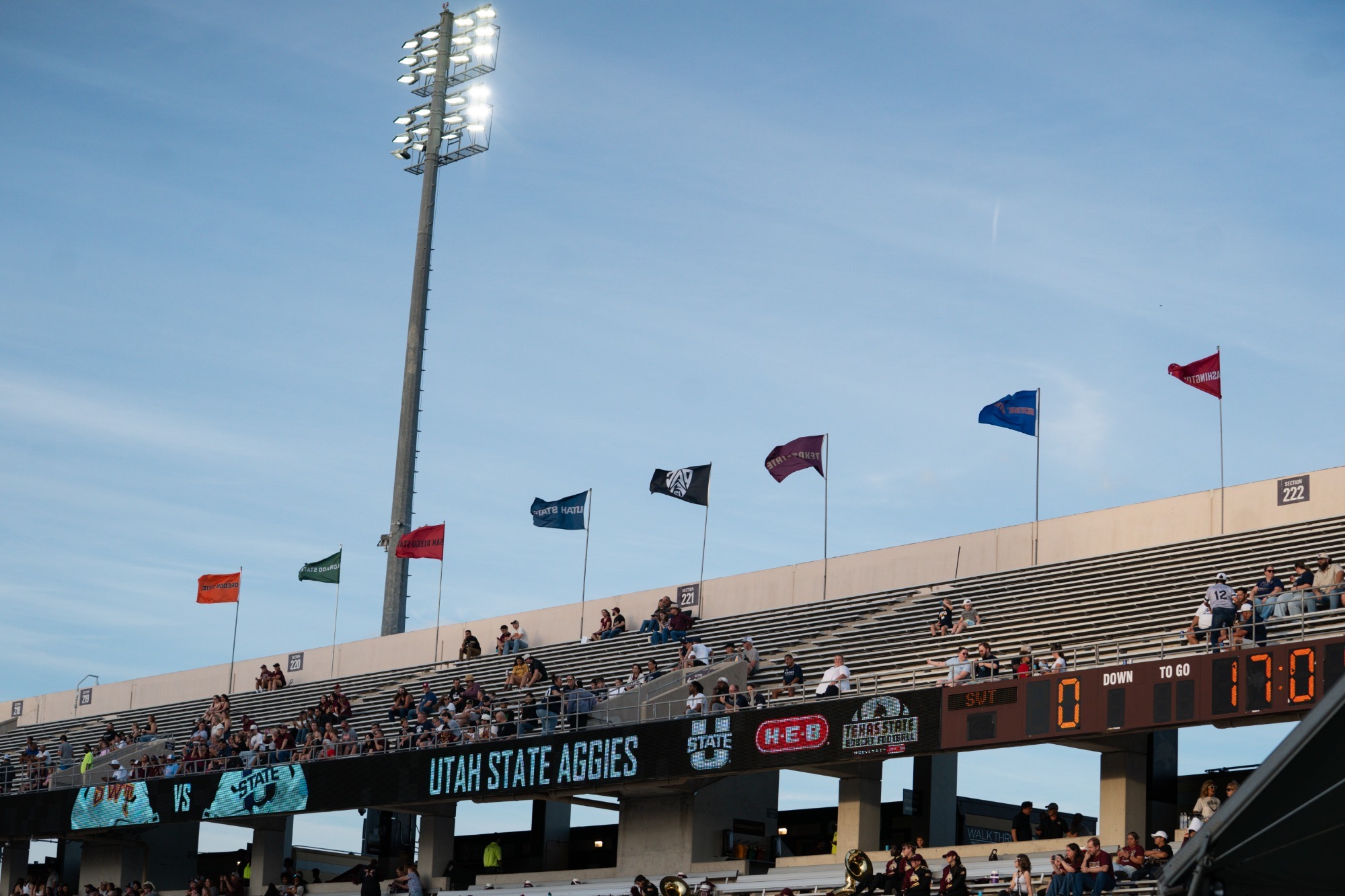 UFCU Pac-12 Flags