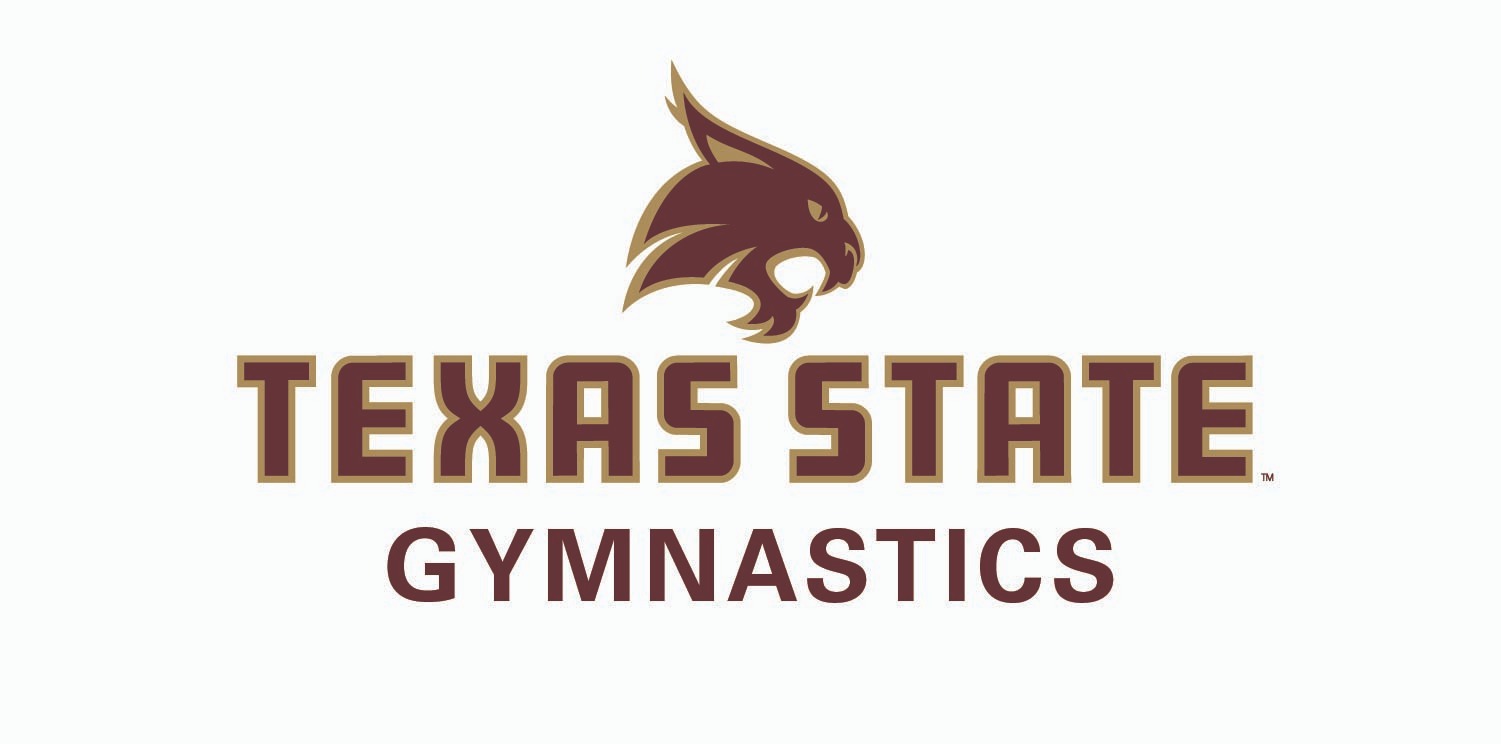 TXST Gymnastics and SuperCat Logo