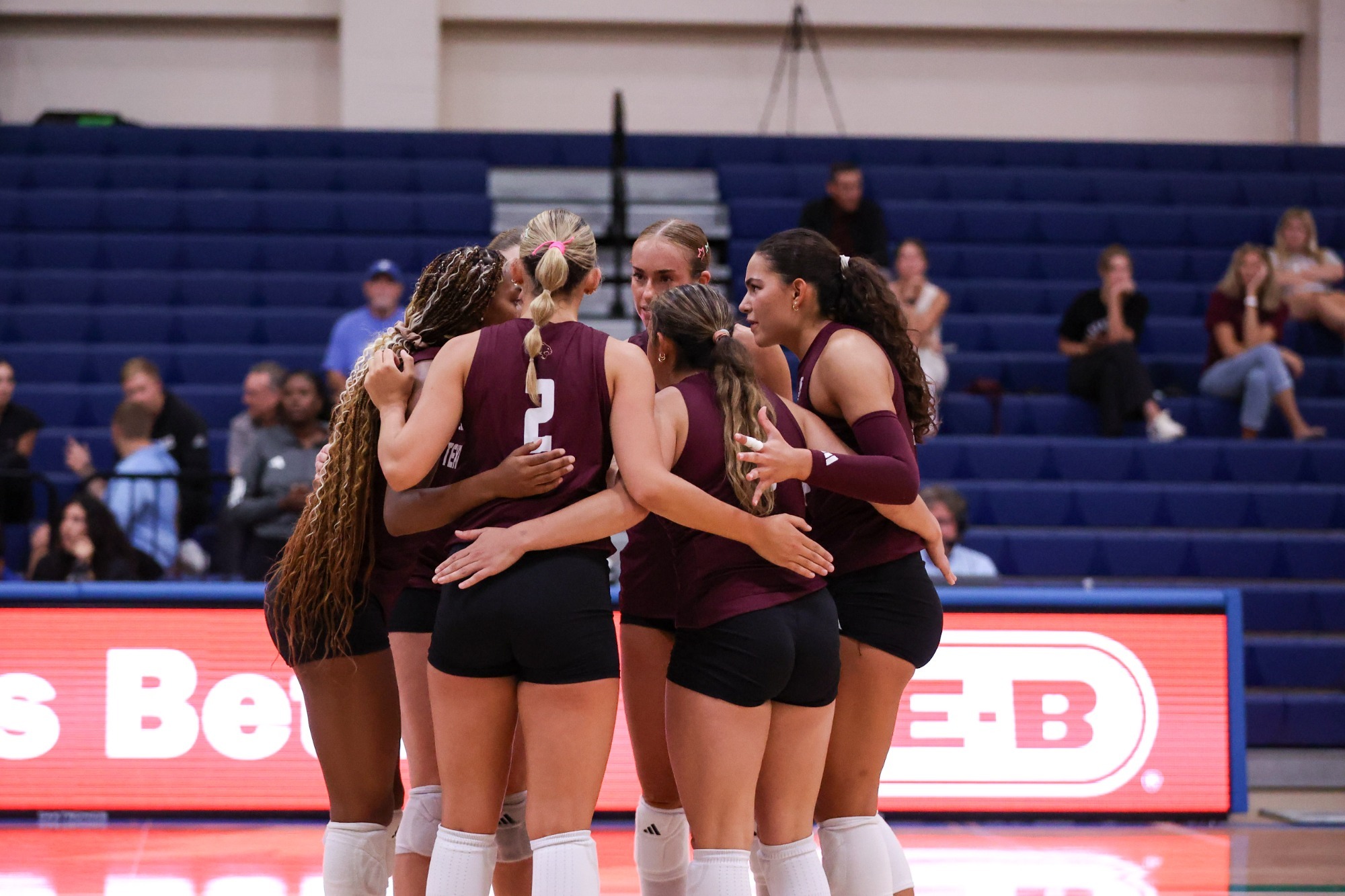 Post-point huddle
