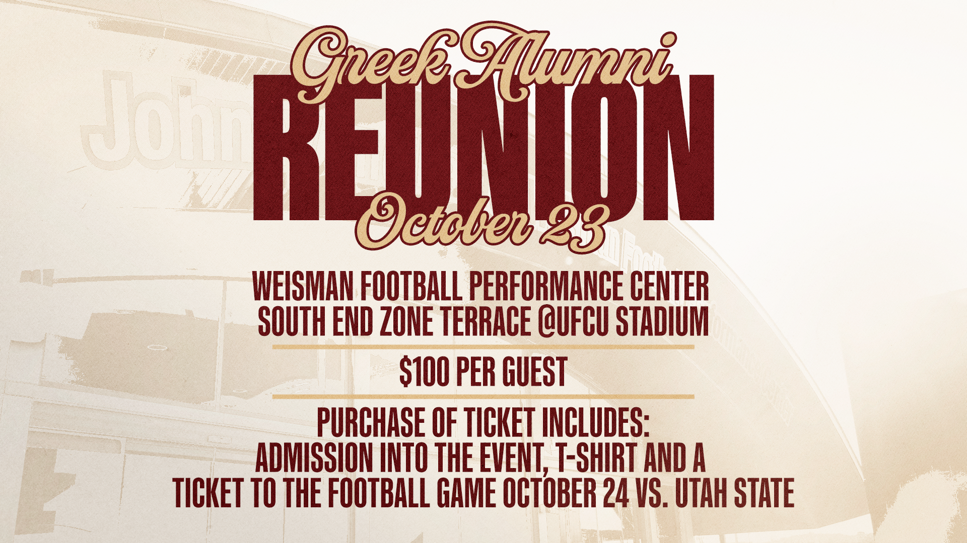 Greek Alumni Reunion 