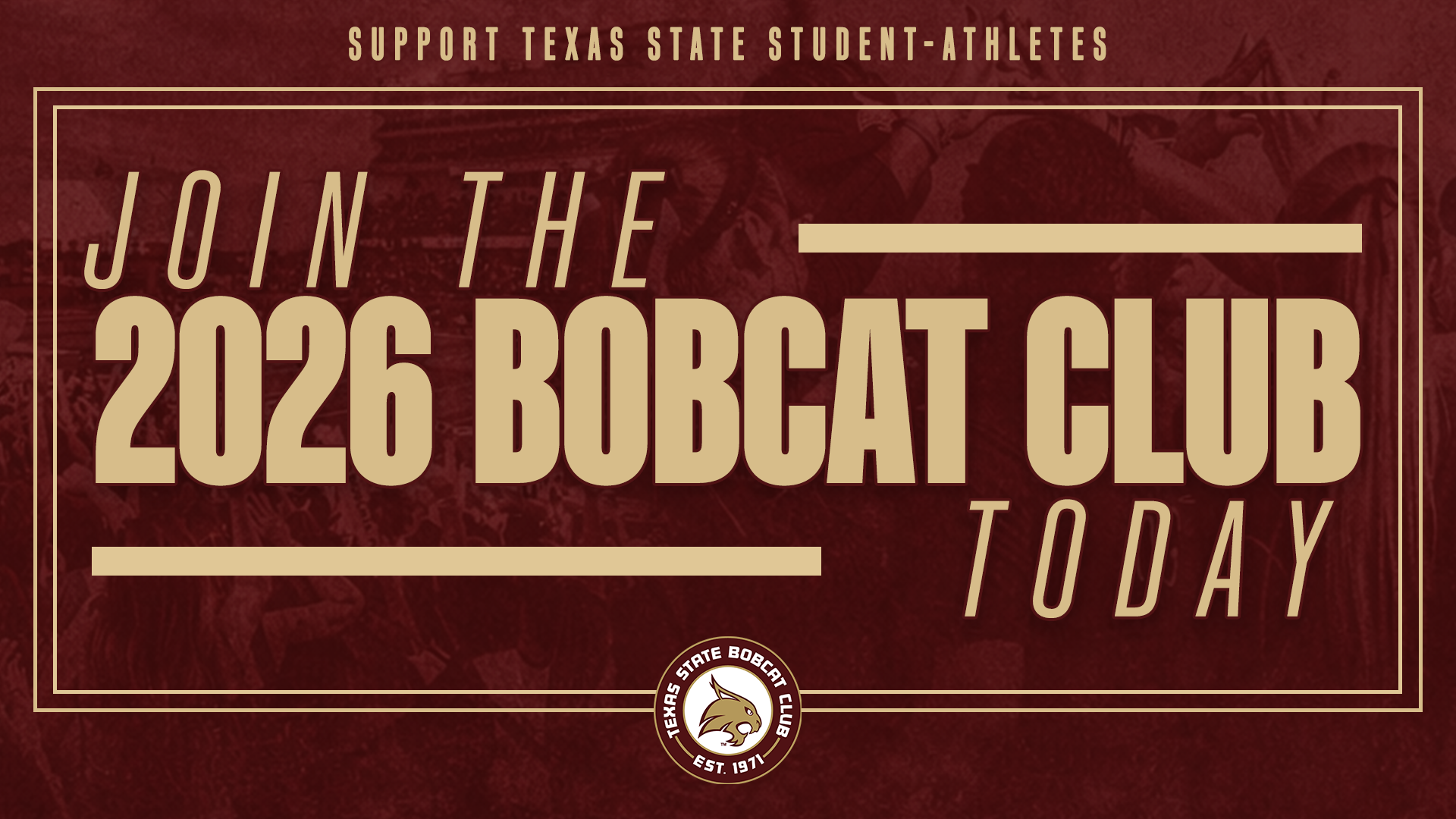 DY26 Join the Bobcat Club Grpahic