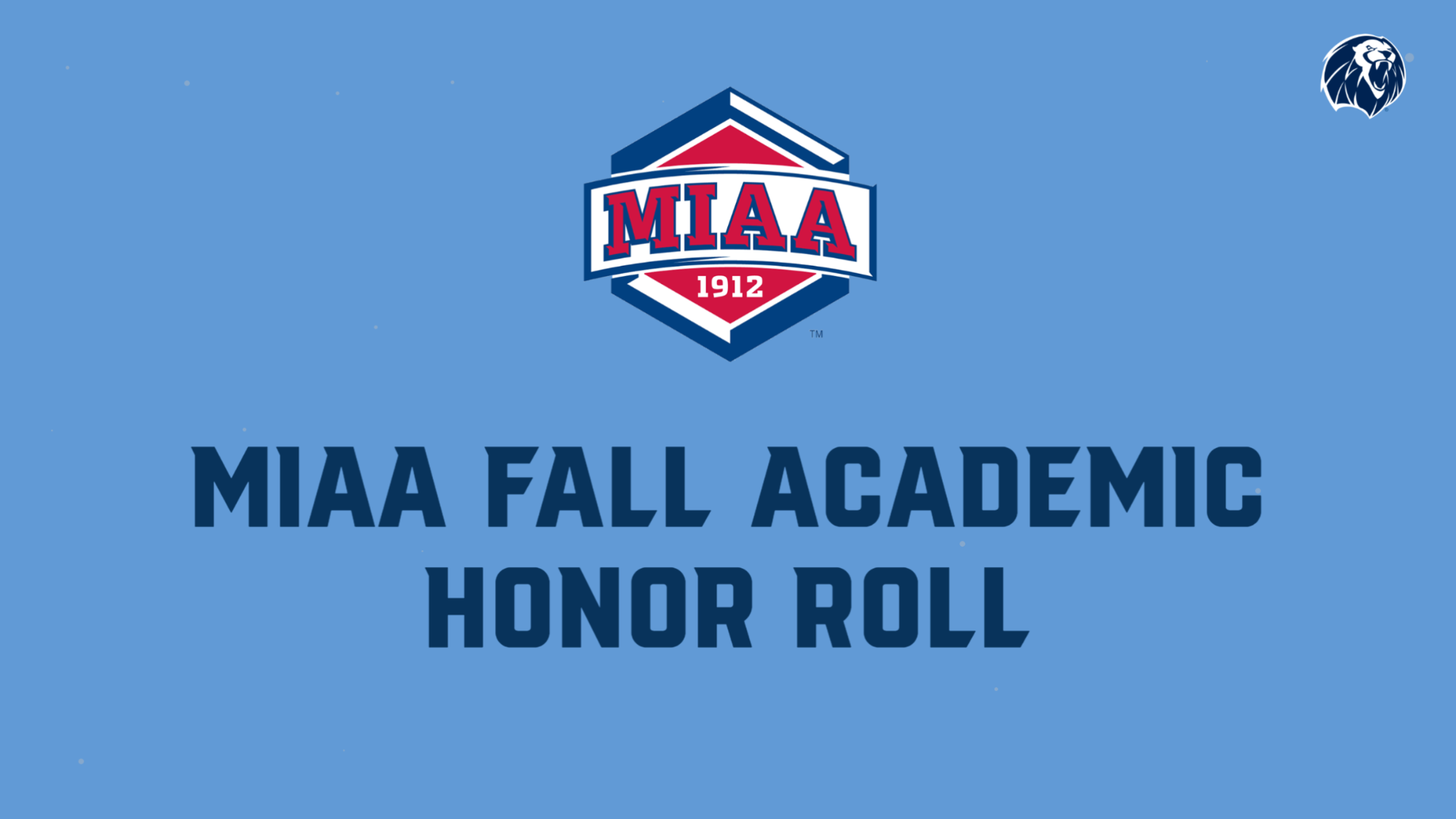 miaa fall academic