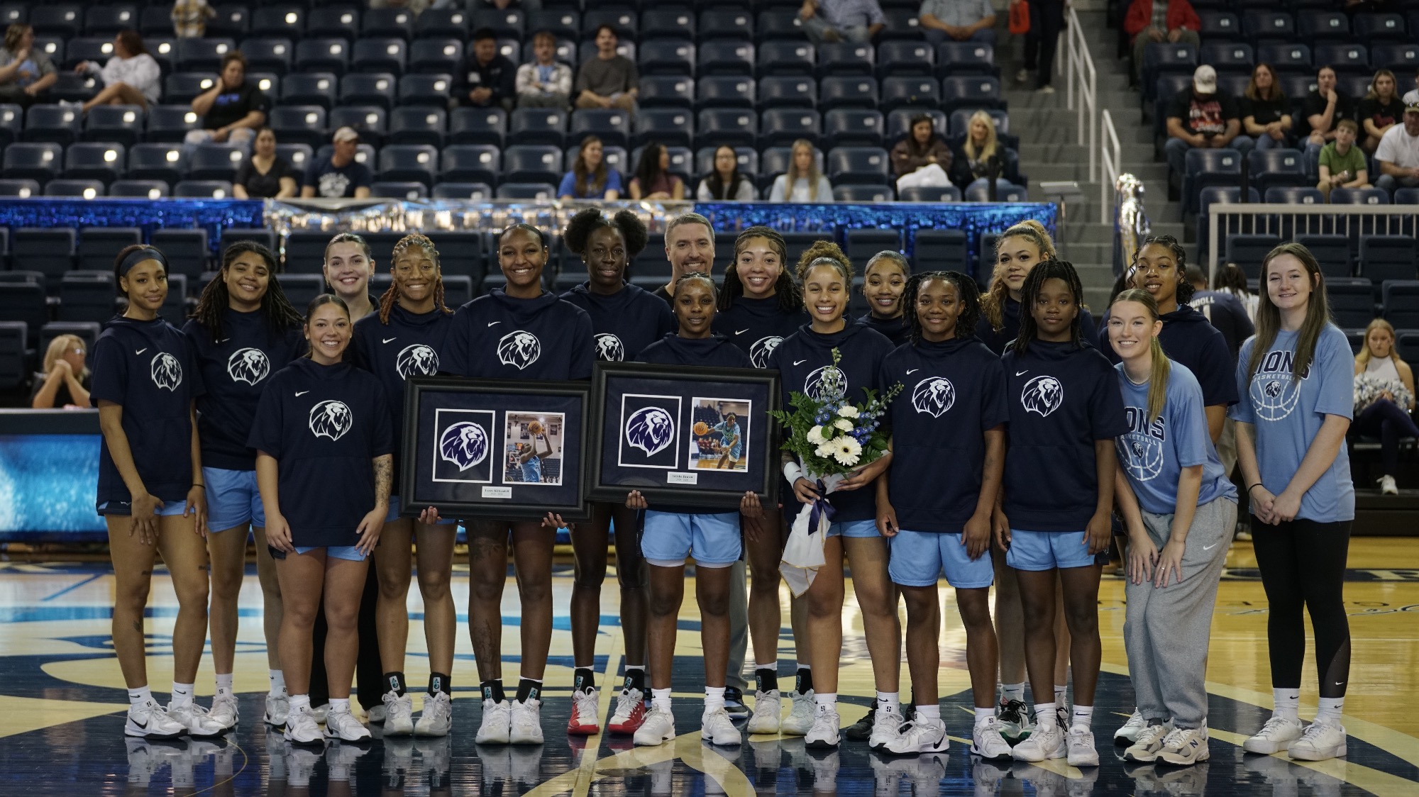 UAFS basketball player in a game at Stubblefield Arena