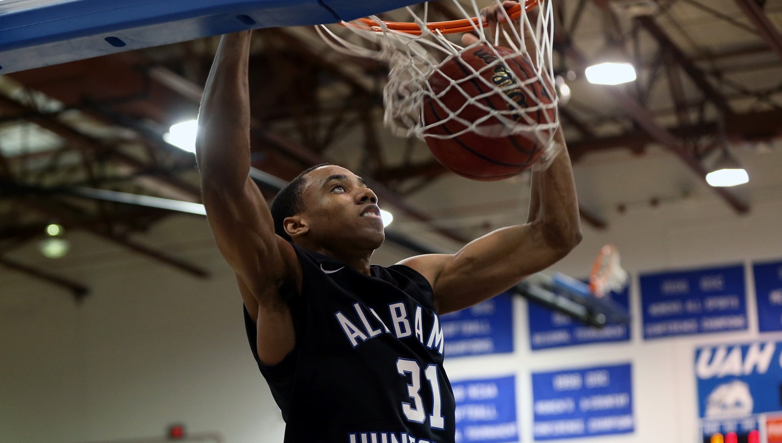 Preston Herring Men's Basketball UAH Athletics