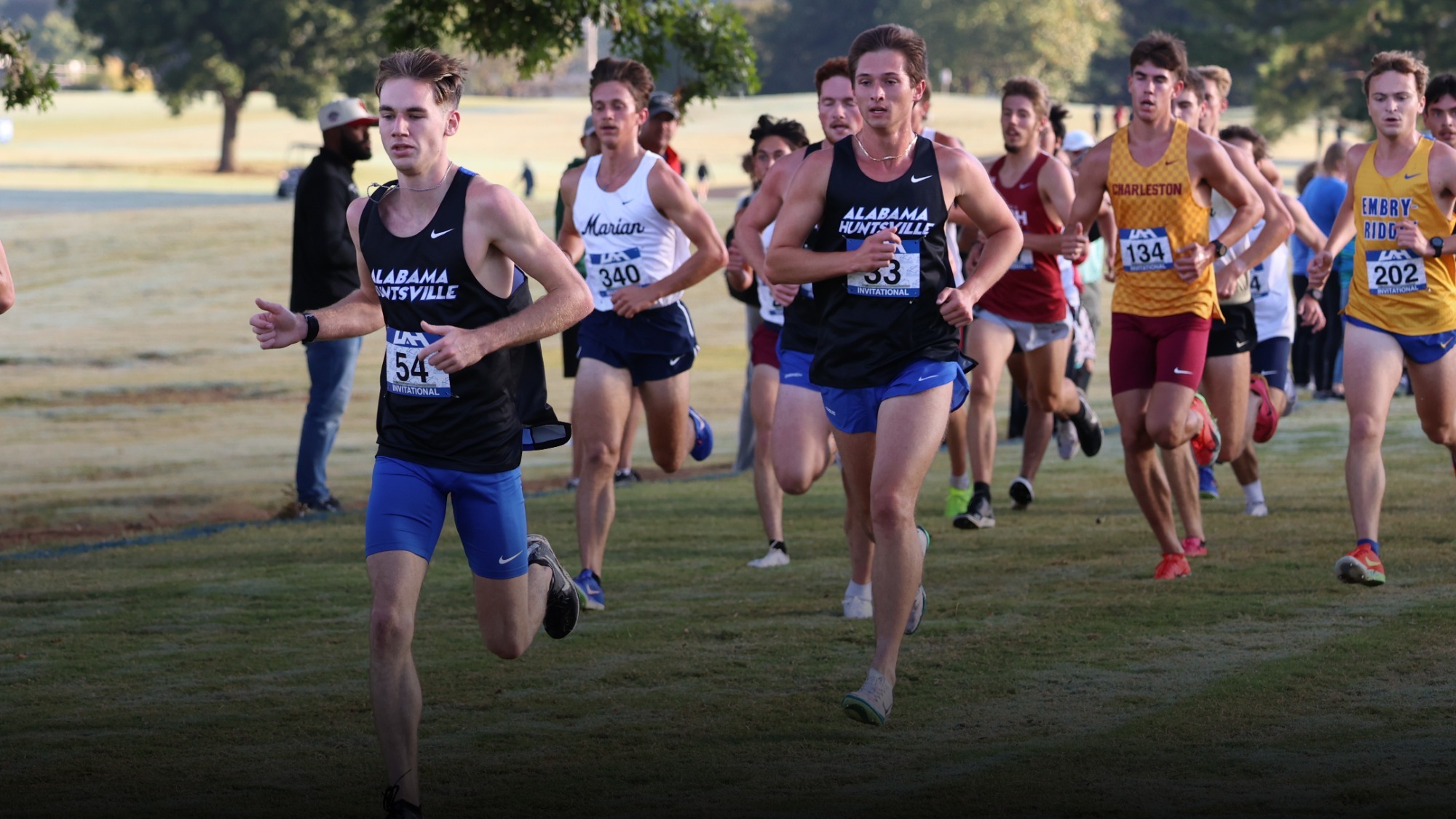 UAH Cross country runners