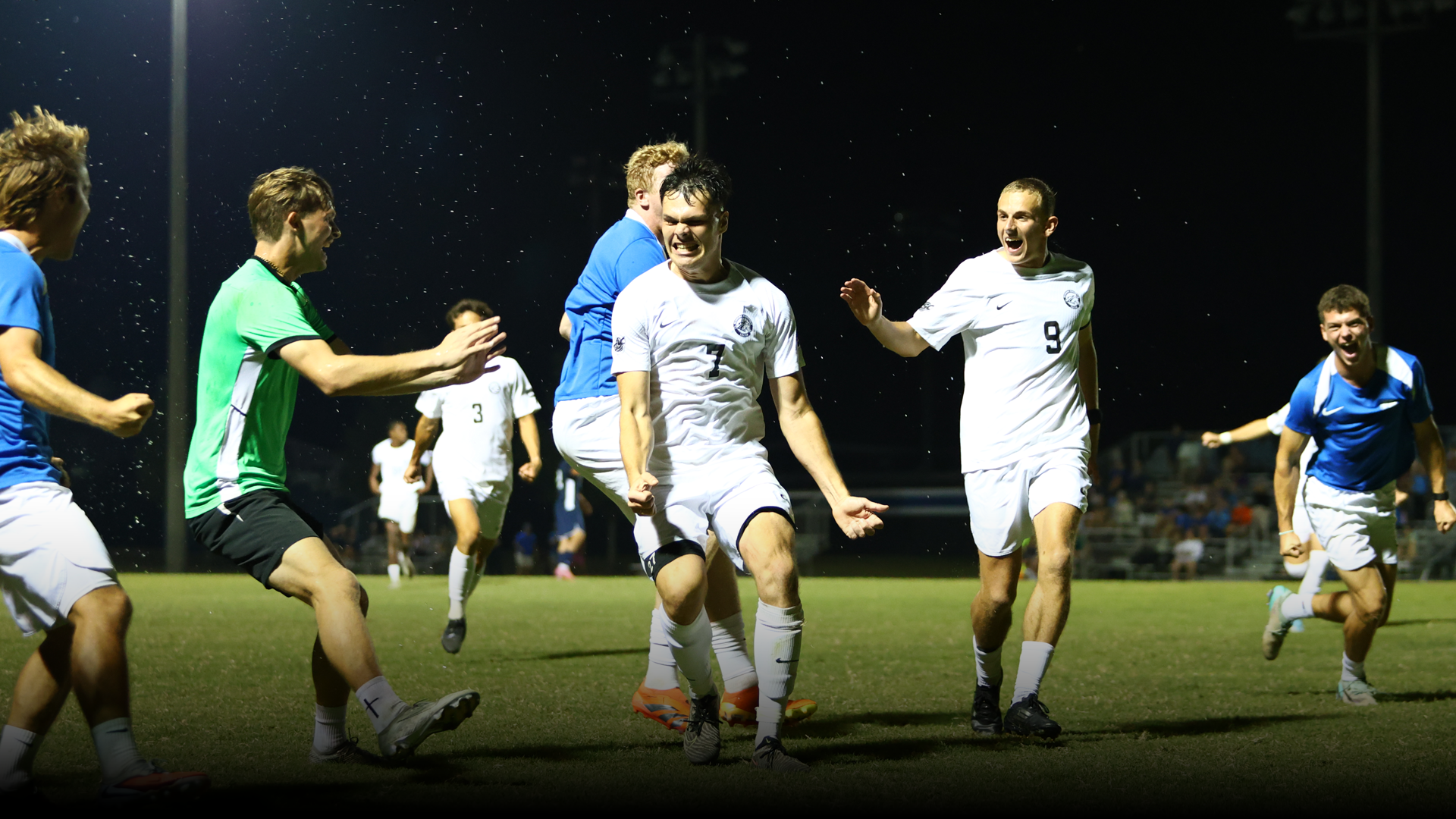 UAH Men's Soccer Celebrates