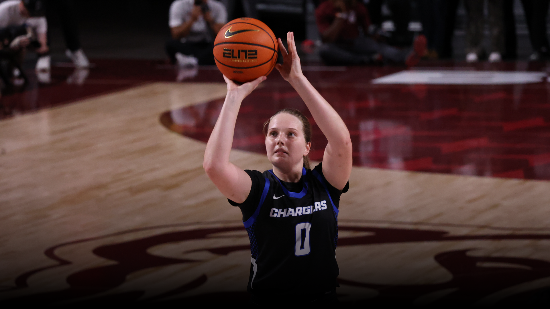 Lili Wilken Shooting Free Throws
