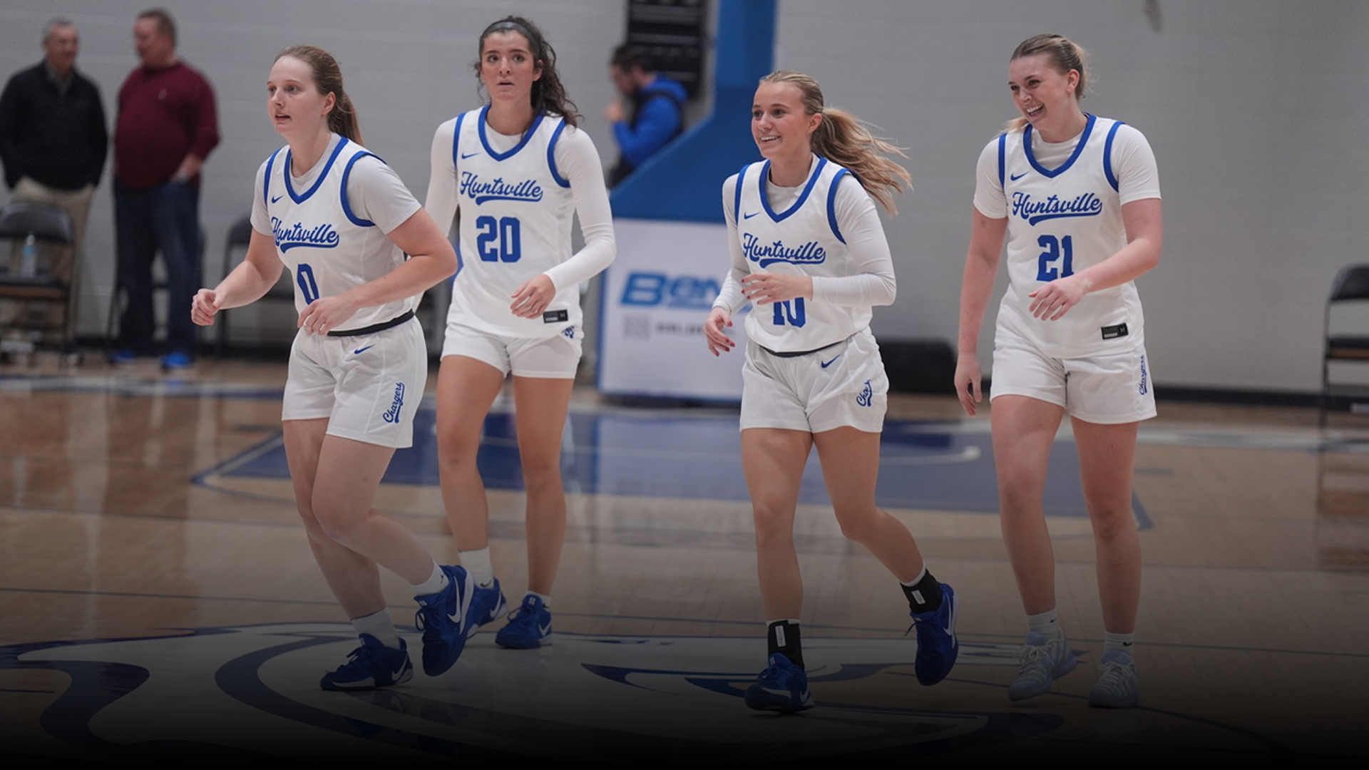 WBB Starters on the Court