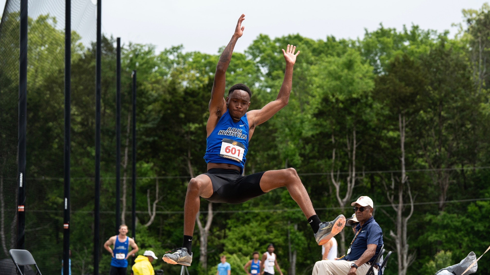 Malik Turner long jumping