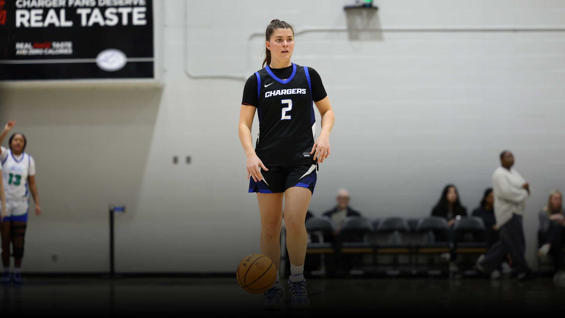 Bella White Dribbling