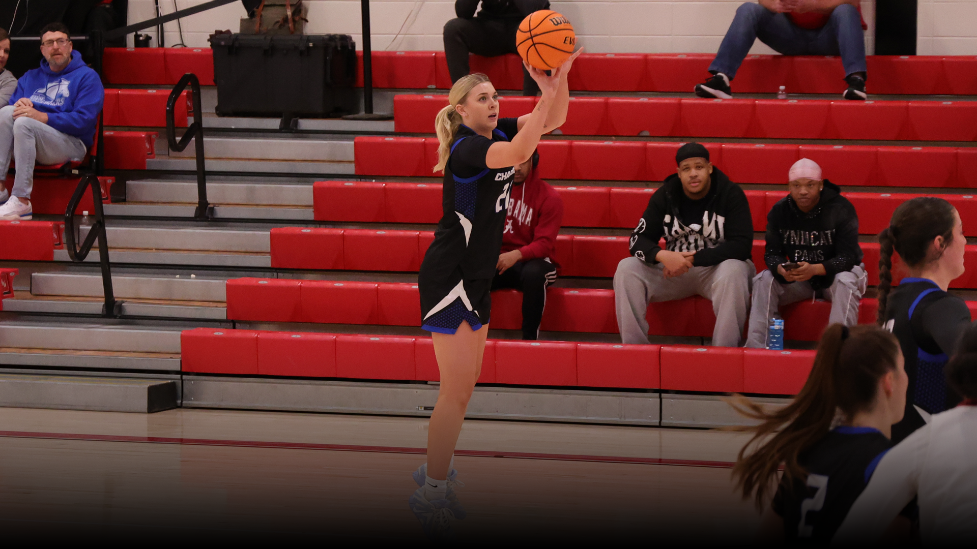 Paris Opelt Shoots 3 Pointer