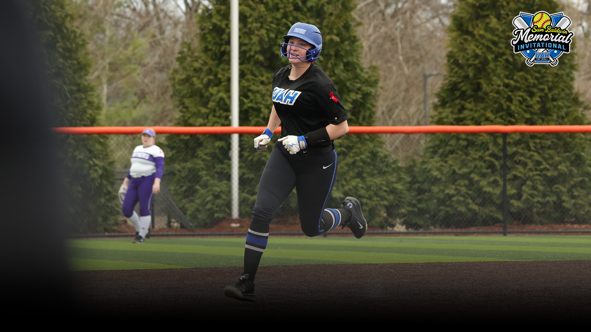 Mia Brown rounding bases