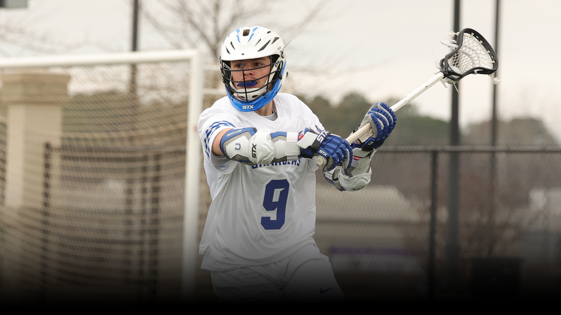 John Alit looking for a pass