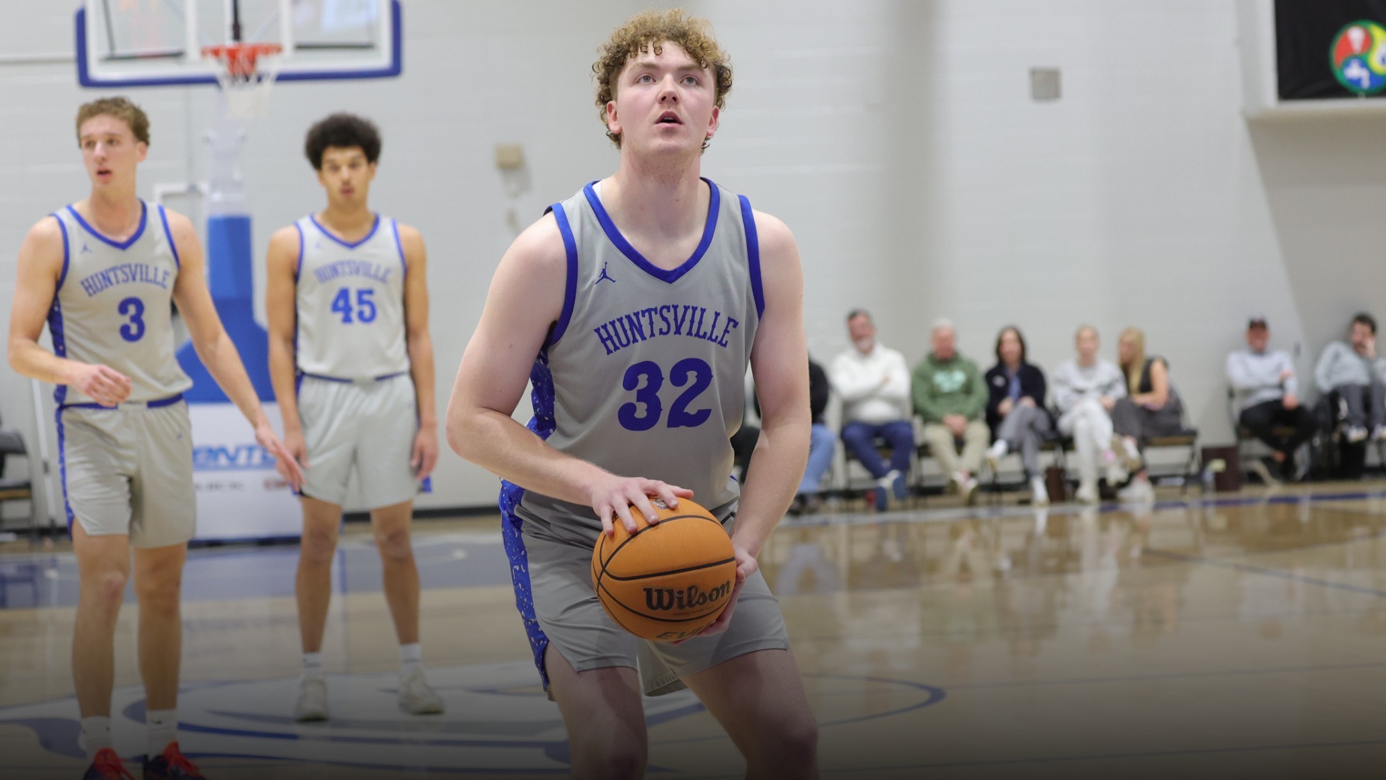 Matt Thurman shooting a free throw
