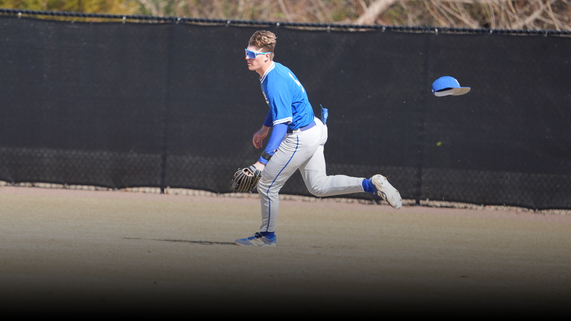 Braxton Griffin in the Outfield